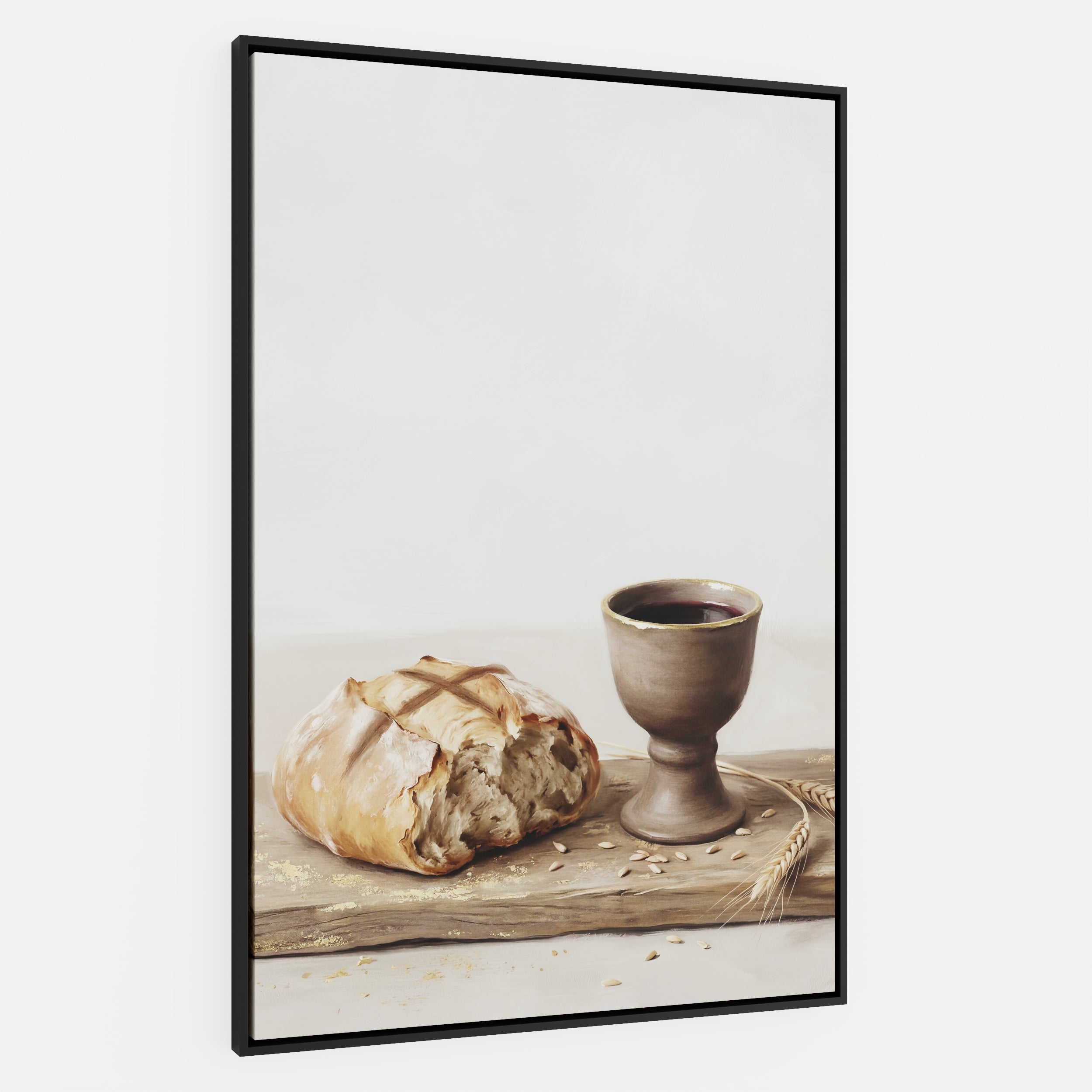Bread Broken in Silence - Canvas
