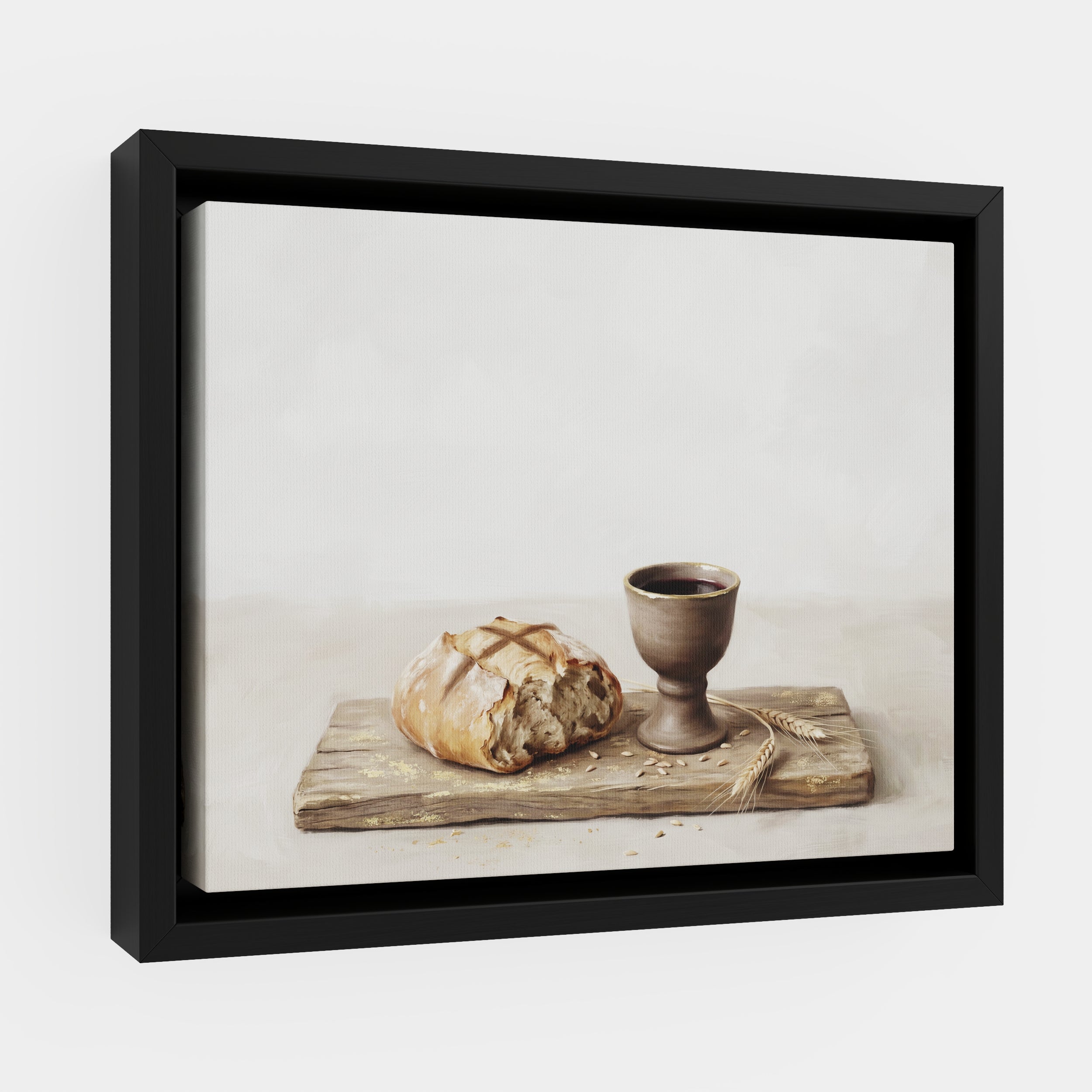 Bread Broken in Silence - Canvas