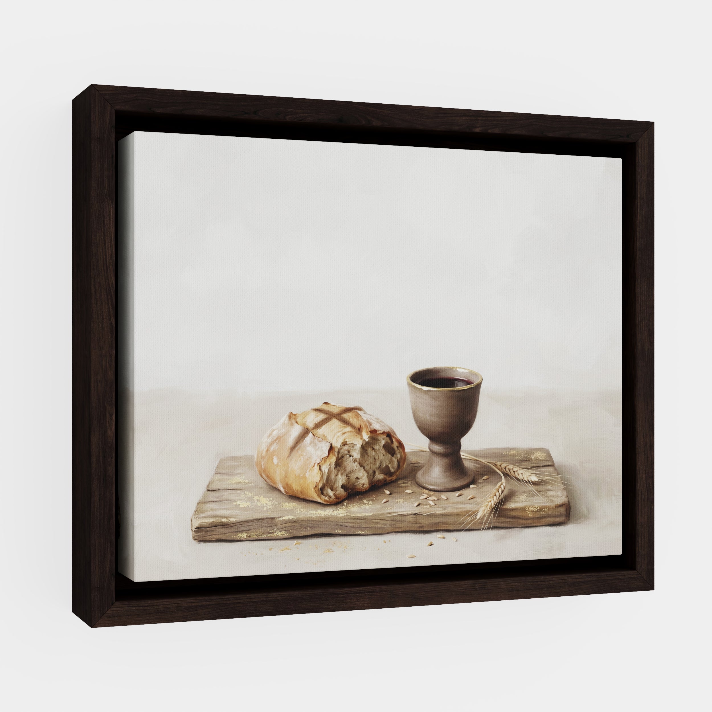 Bread Broken in Silence - Canvas