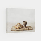 Bread Broken in Silence - Canvas