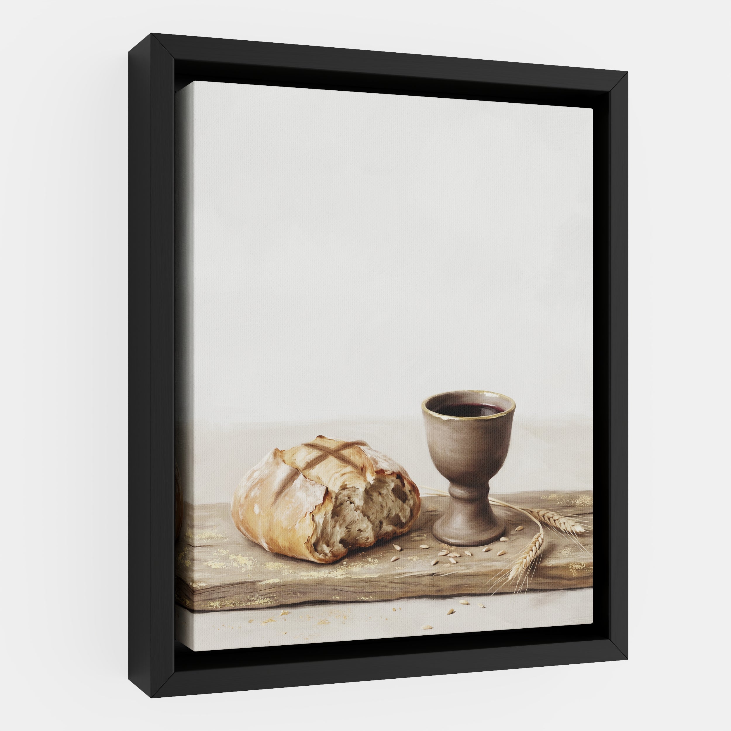Bread Broken in Silence - Canvas
