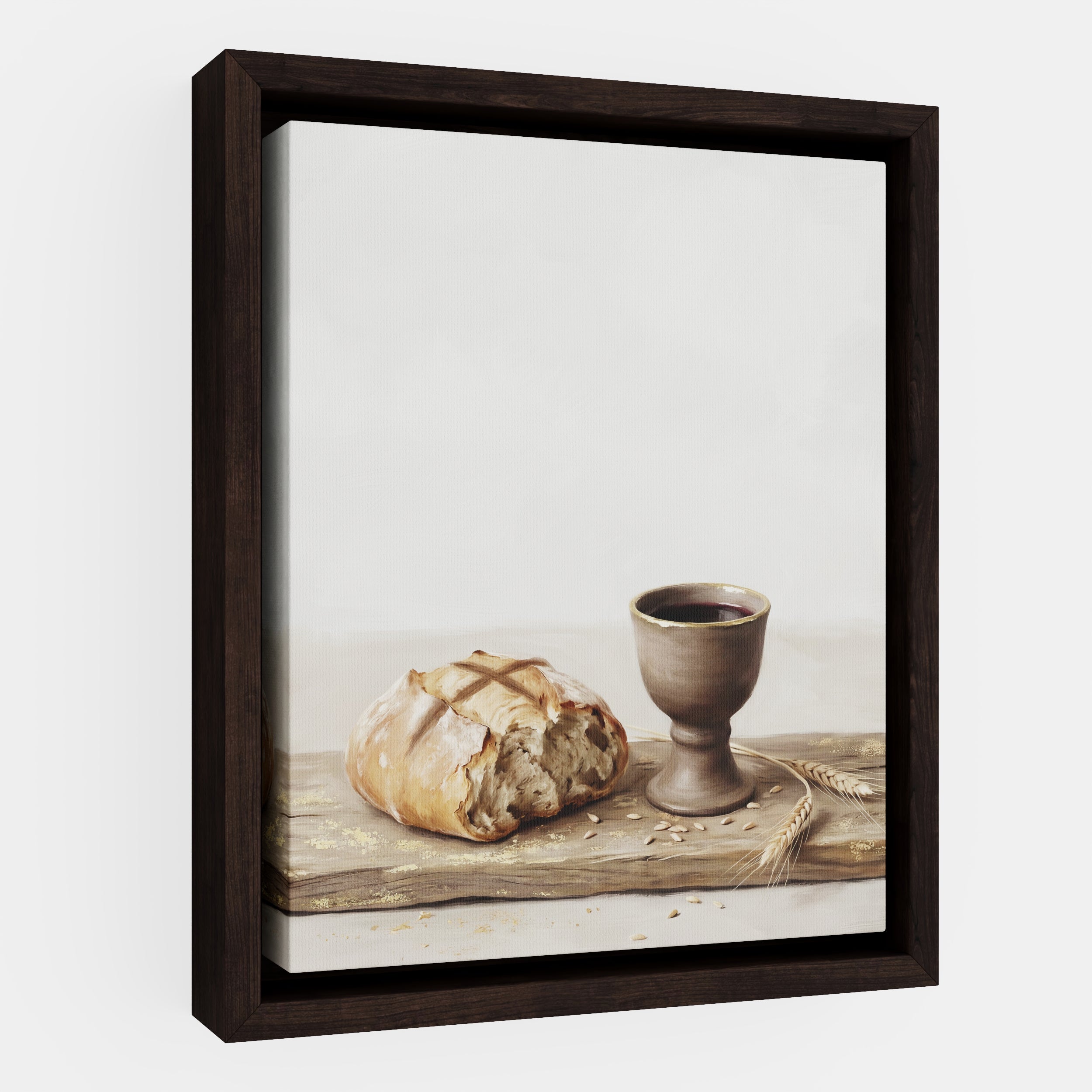 Bread Broken in Silence - Canvas