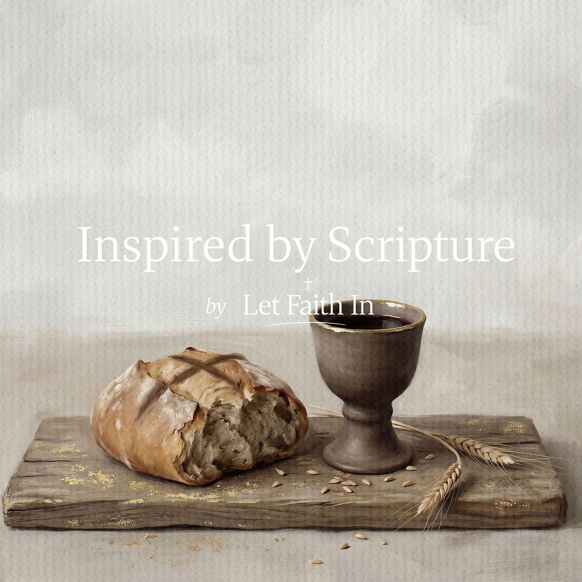 Bread Broken in Silence - Canvas