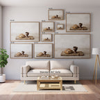 Bread Broken in Silence - Canvas
