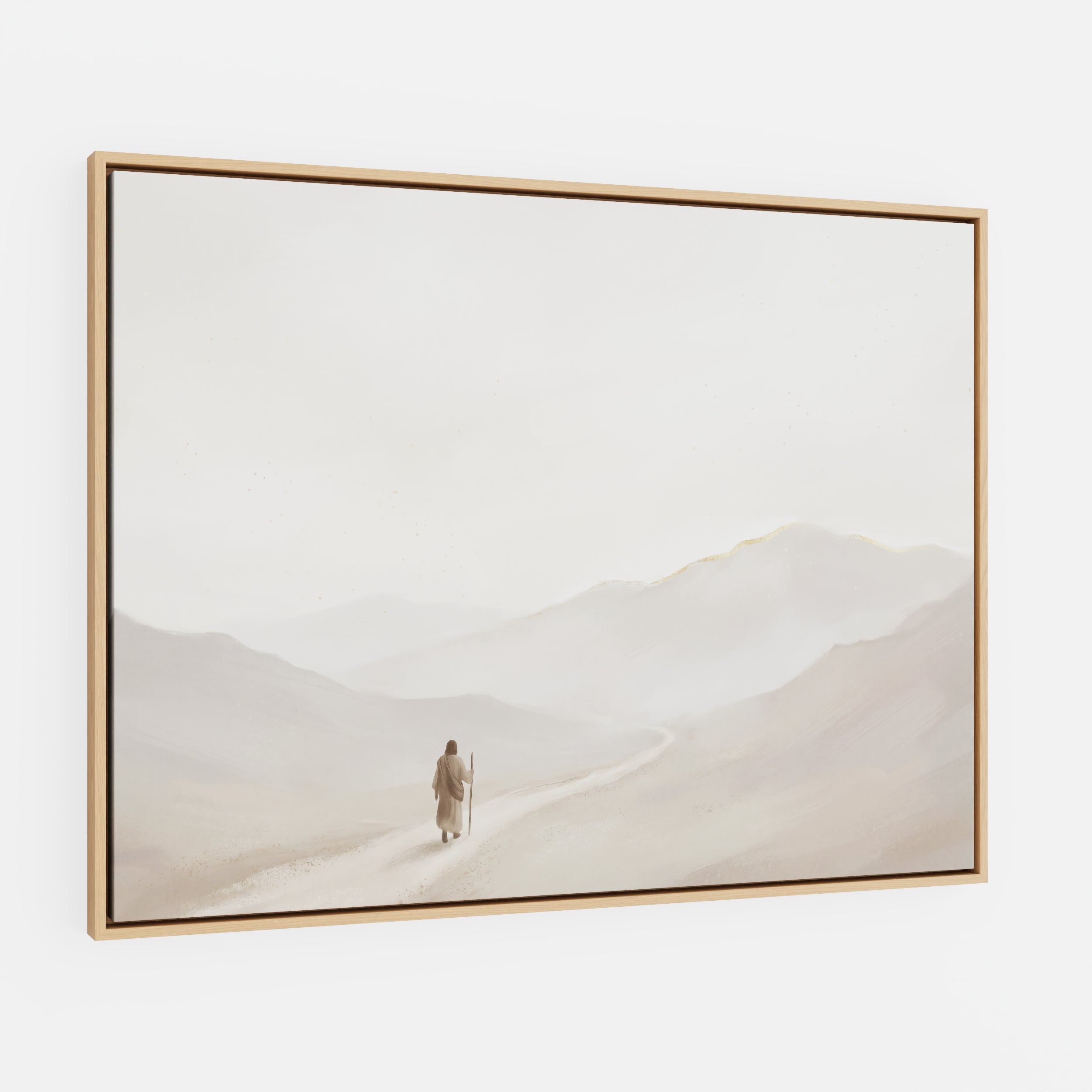 On the Mountain of the Lord - Canvas