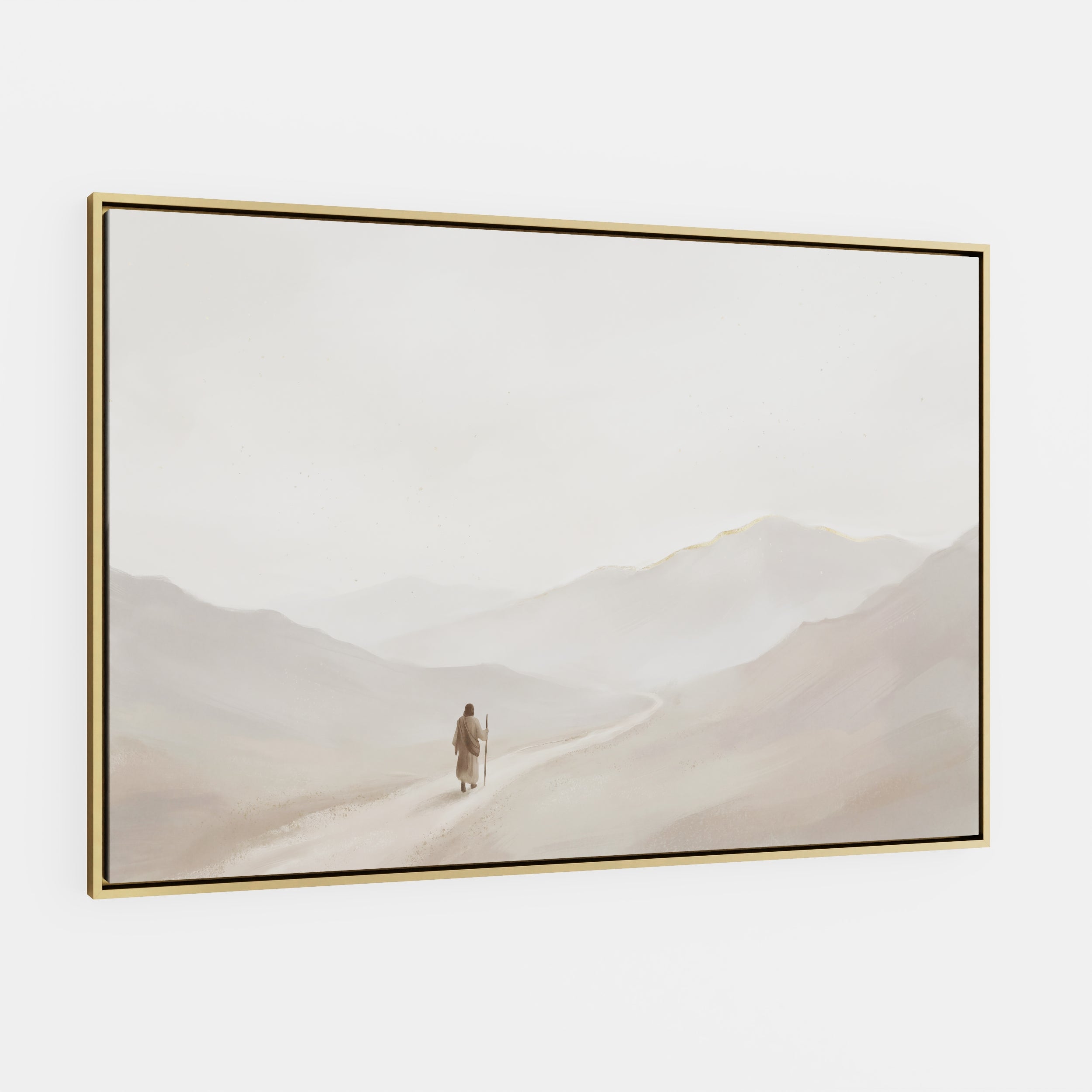 On the Mountain of the Lord - Canvas