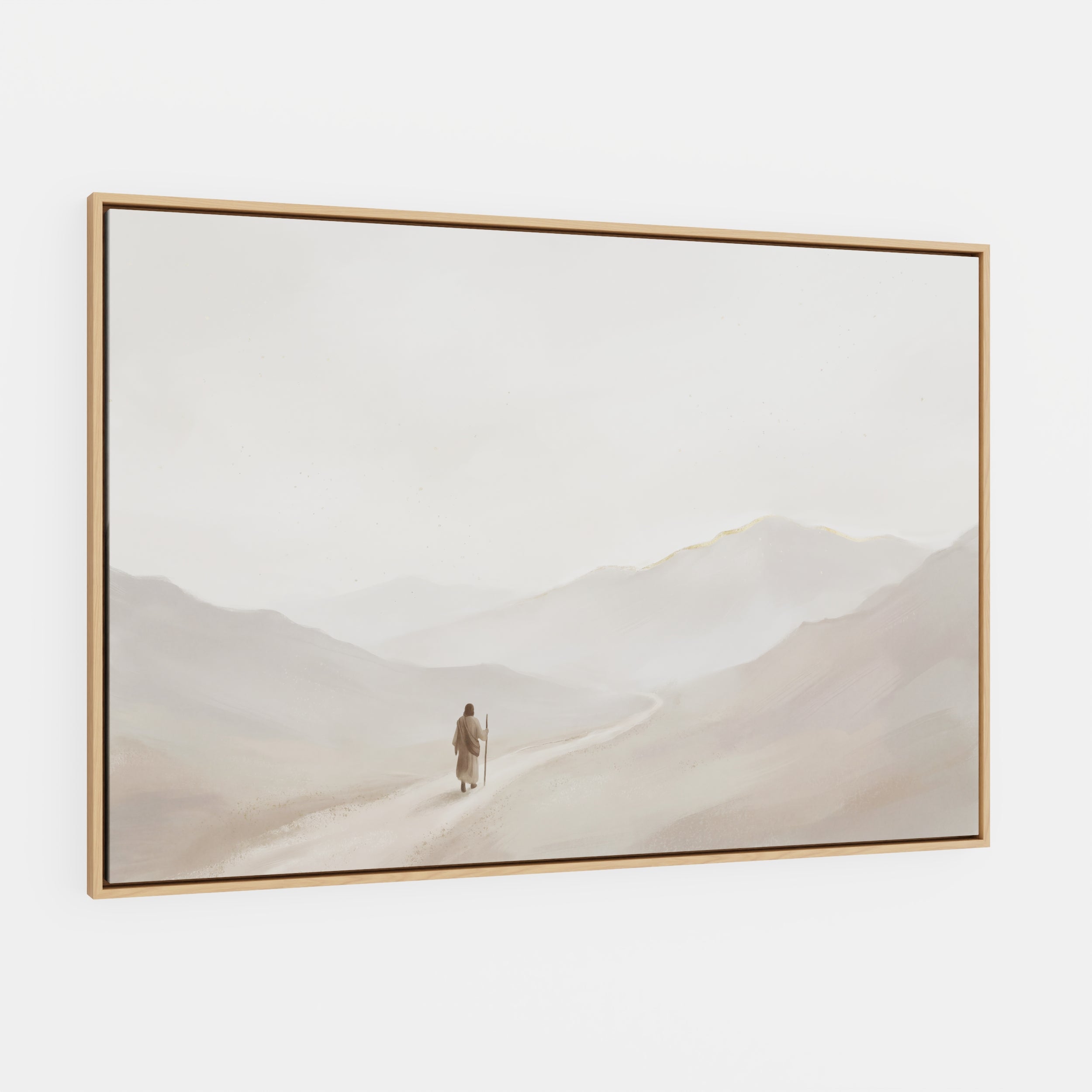 On the Mountain of the Lord - Canvas