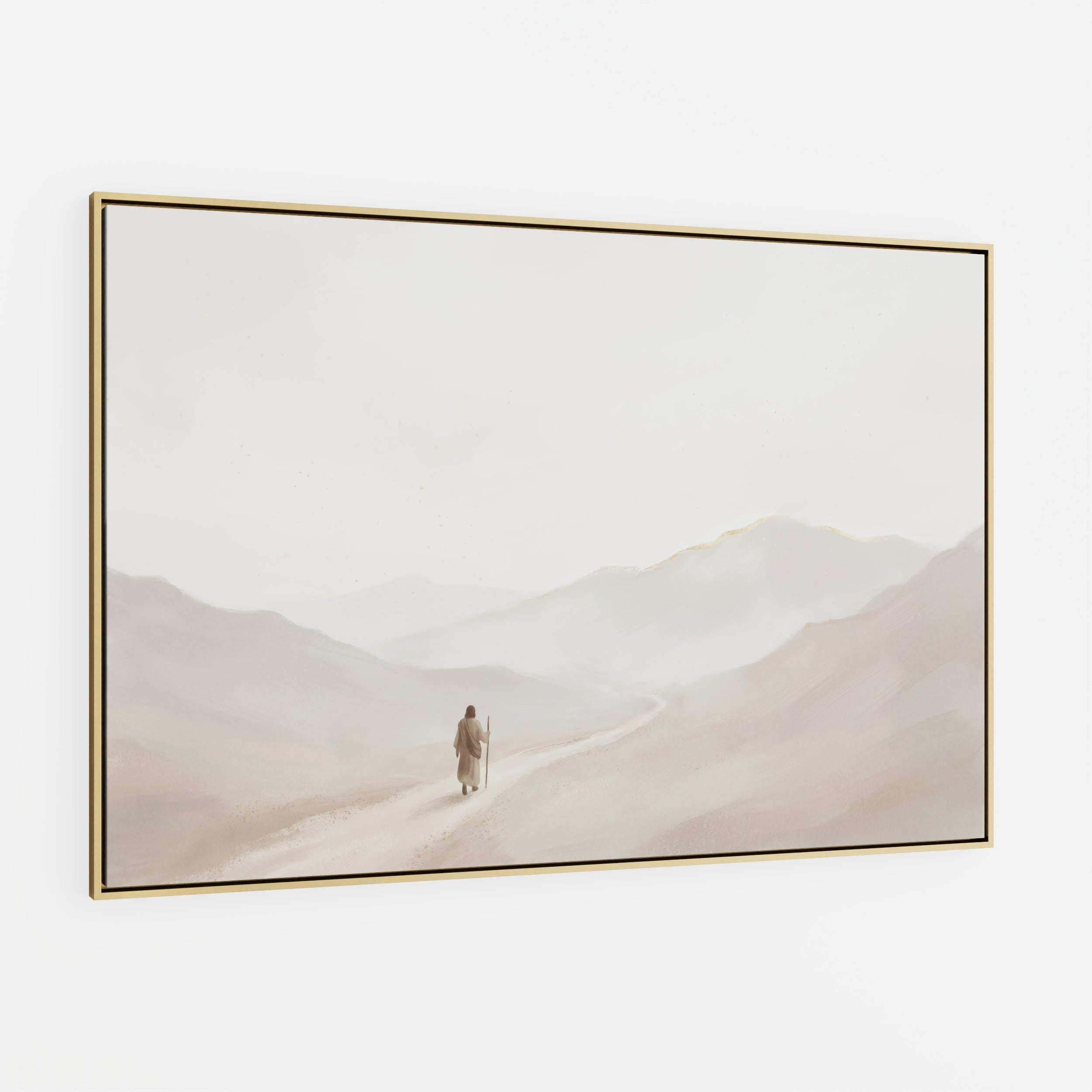 On the Mountain of the Lord - Canvas