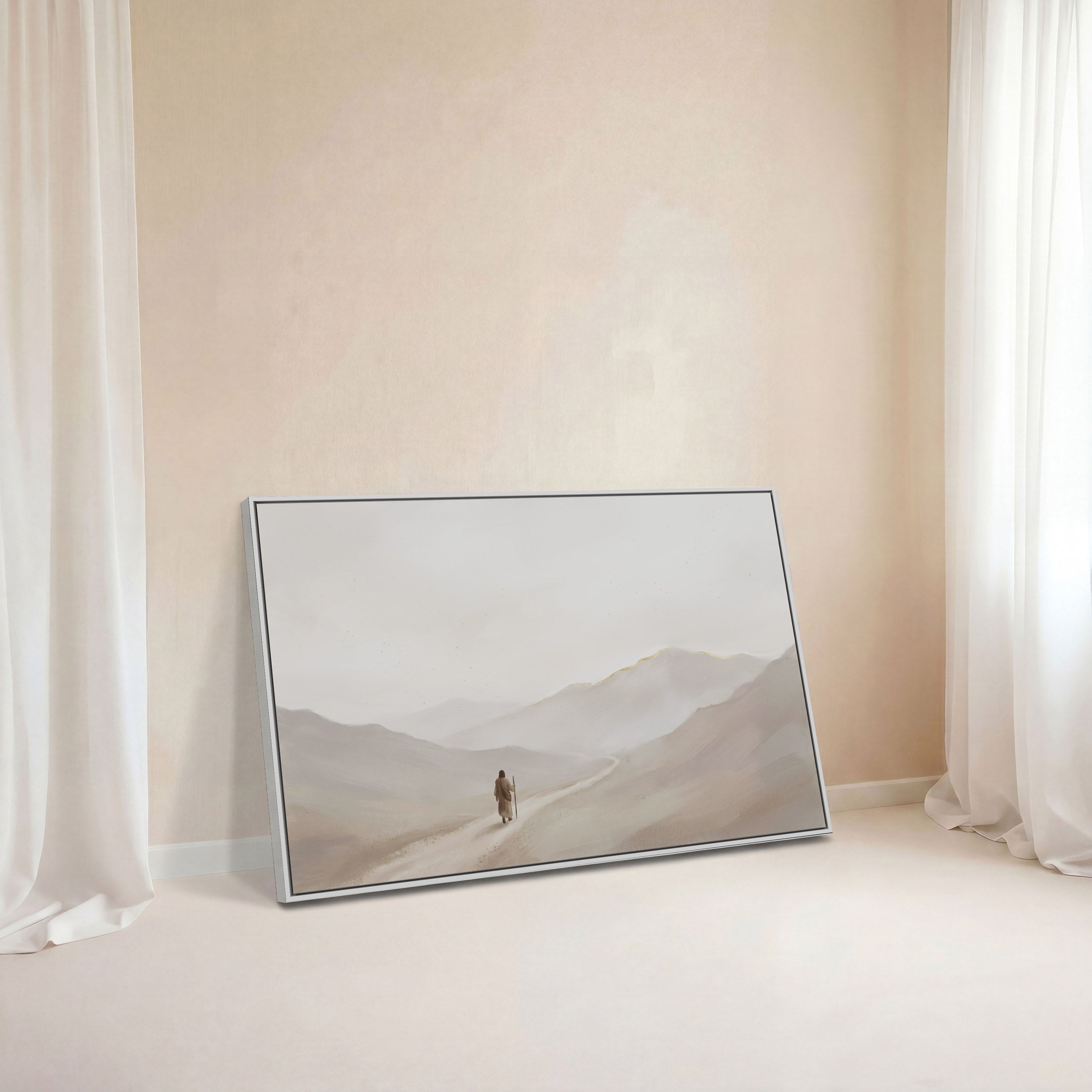 On the Mountain of the Lord - Canvas