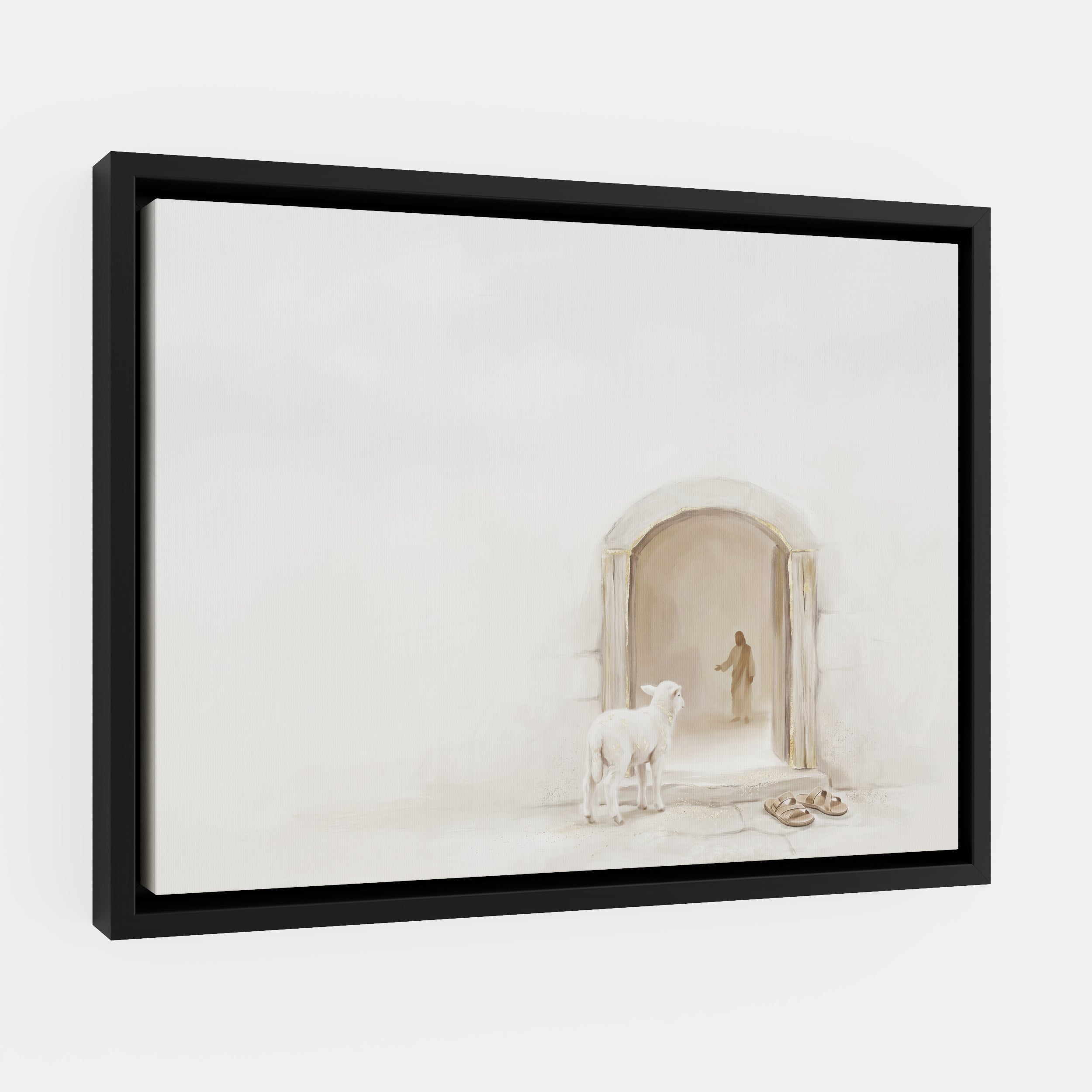 Lamb at the Threshold - Canvas