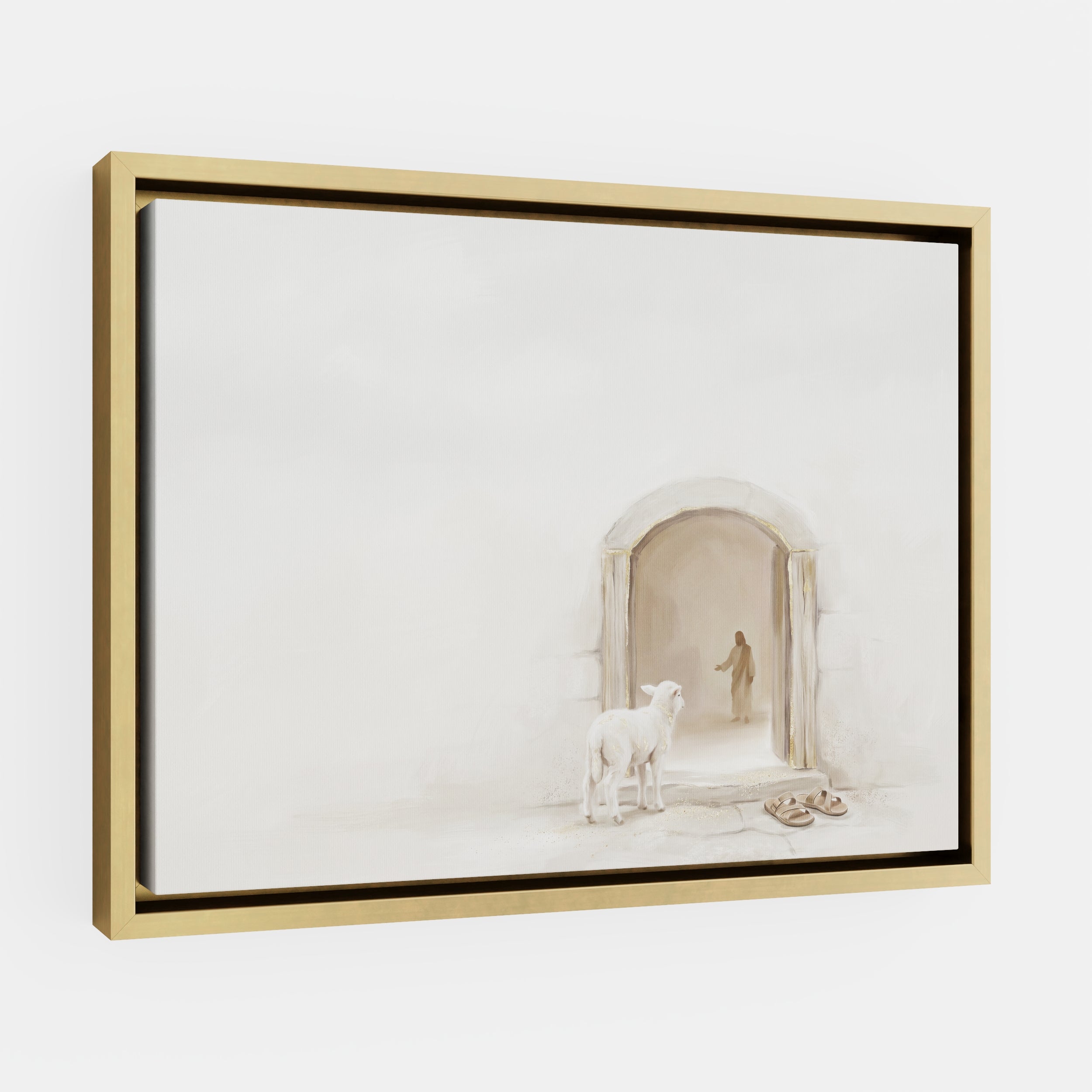 Lamb at the Threshold - Canvas