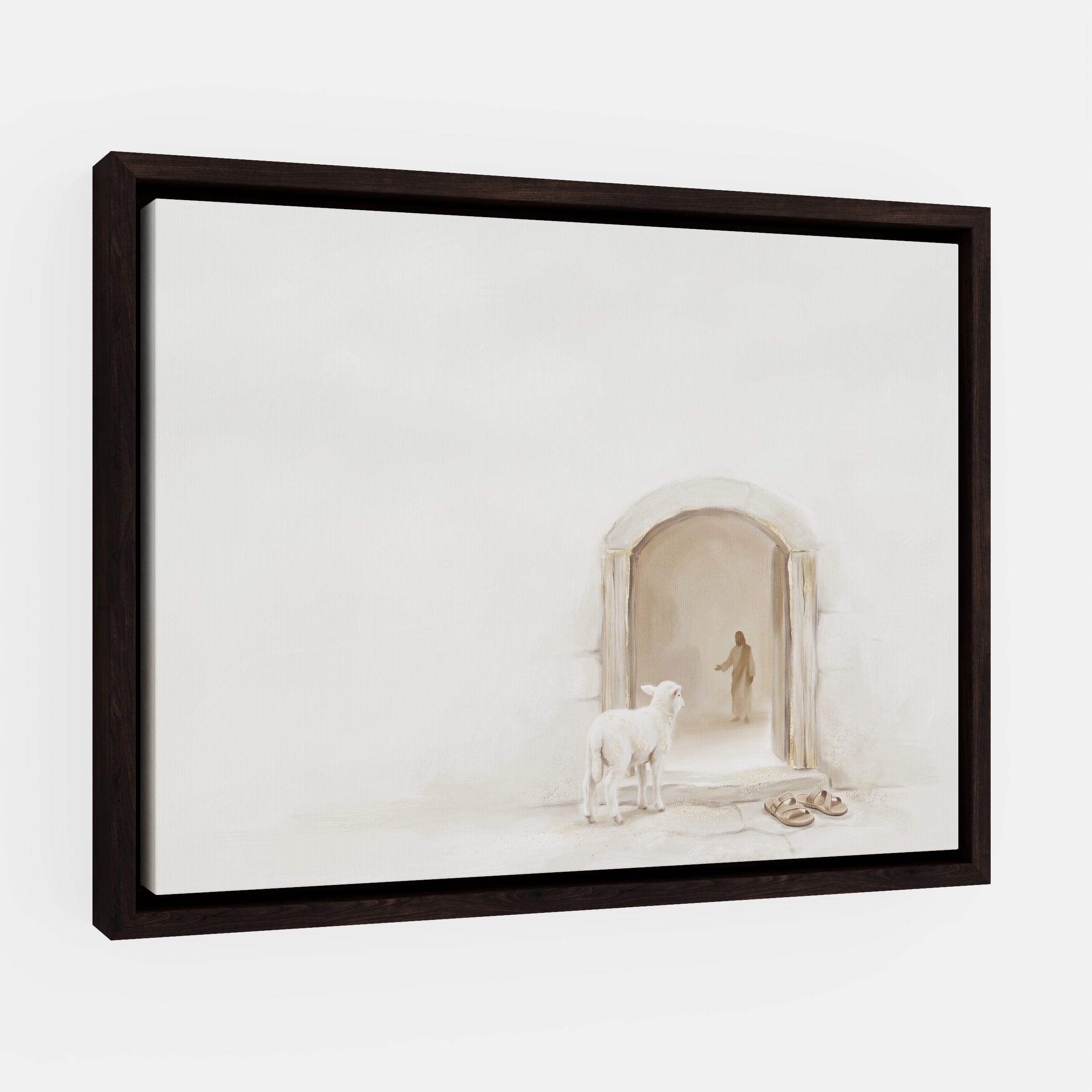 Lamb at the Threshold - Canvas