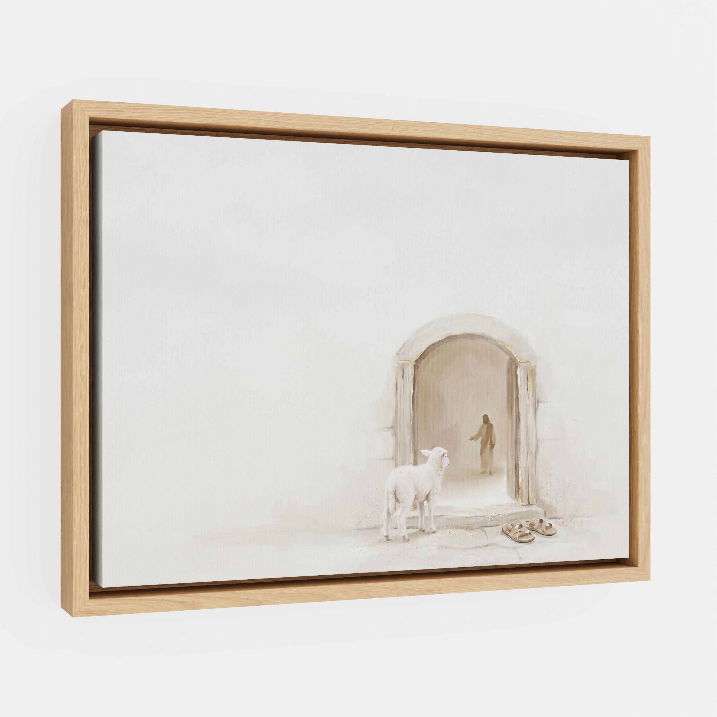 Lamb at the Threshold - Canvas