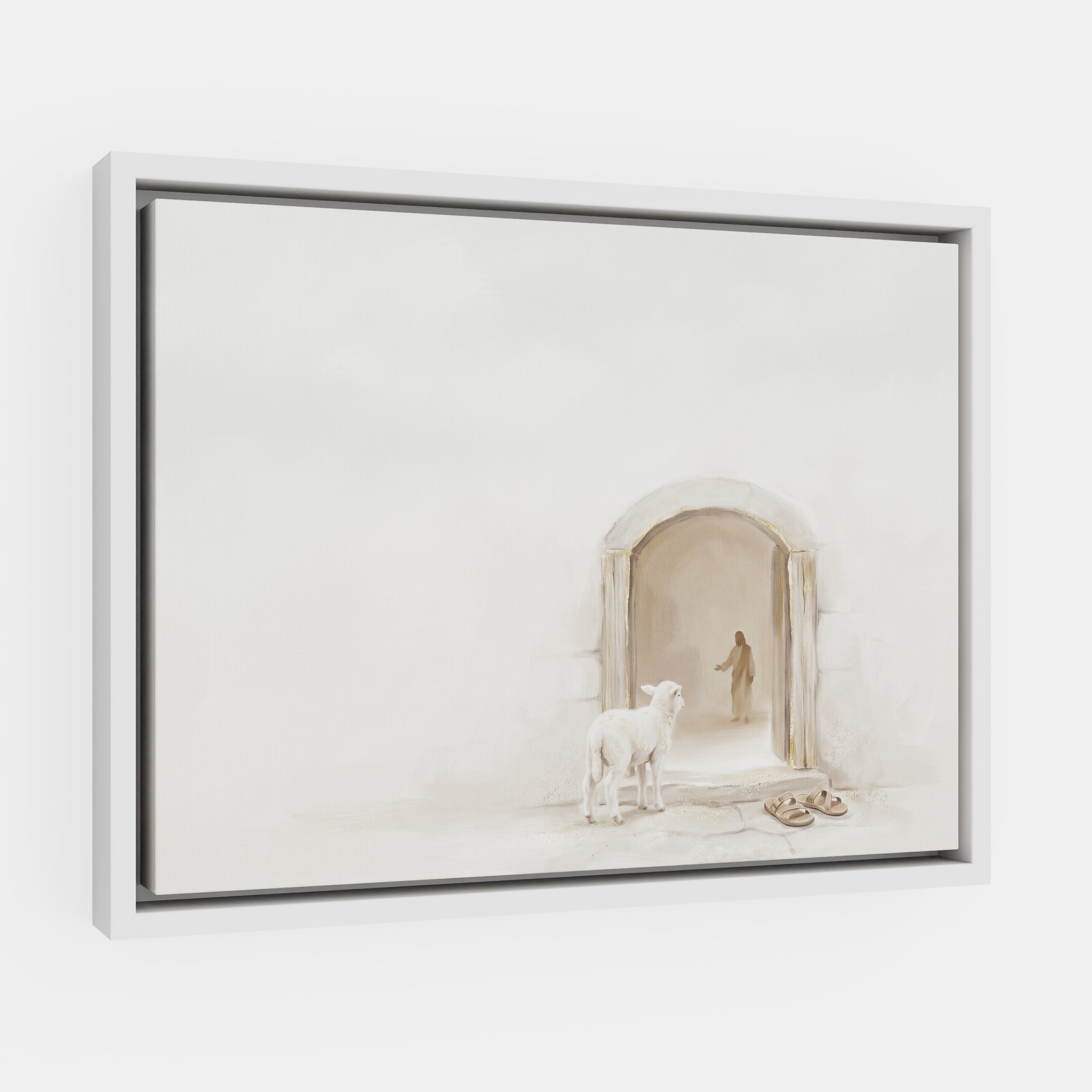 Lamb at the Threshold - Canvas