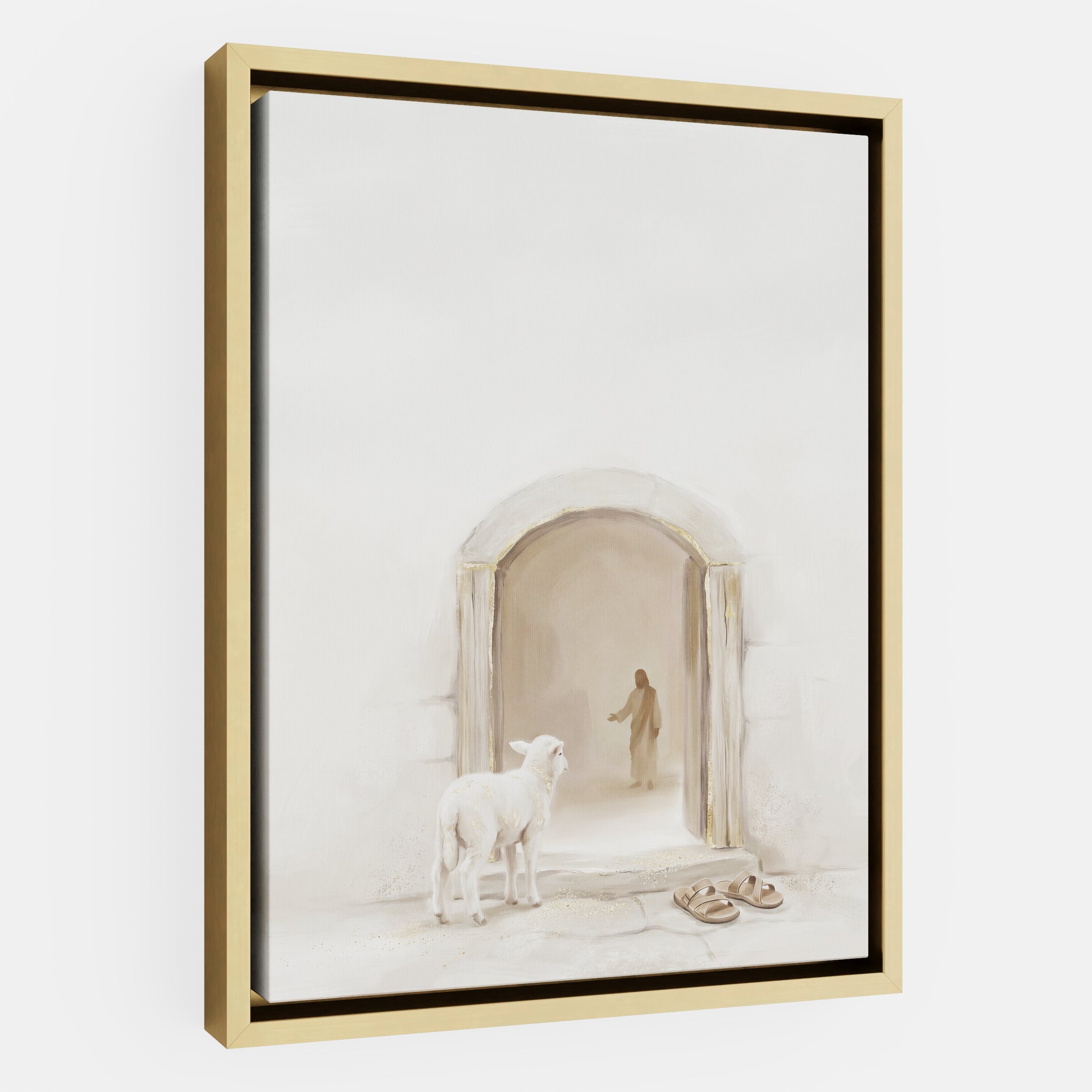 Lamb at the Threshold - Canvas