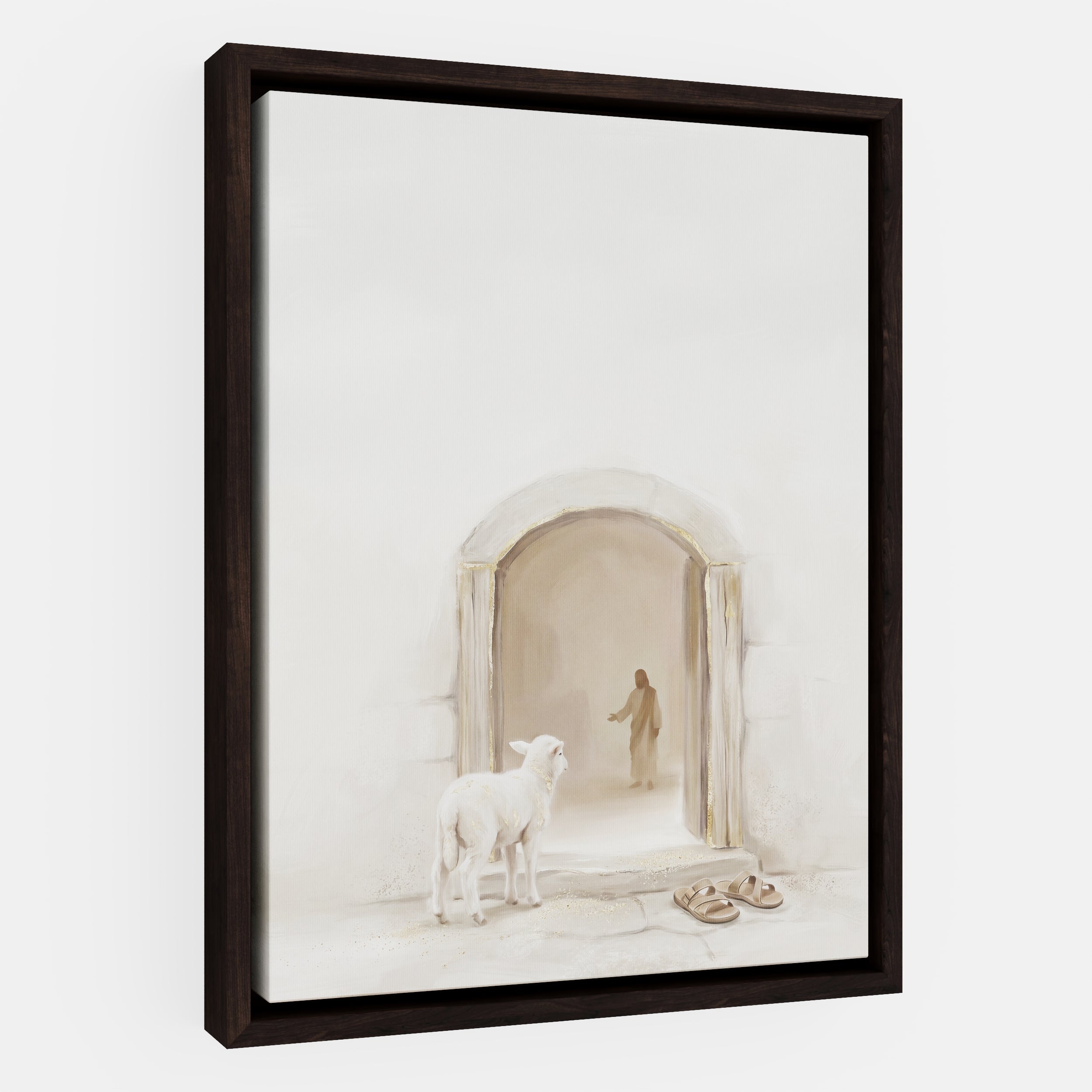 Lamb at the Threshold - Canvas