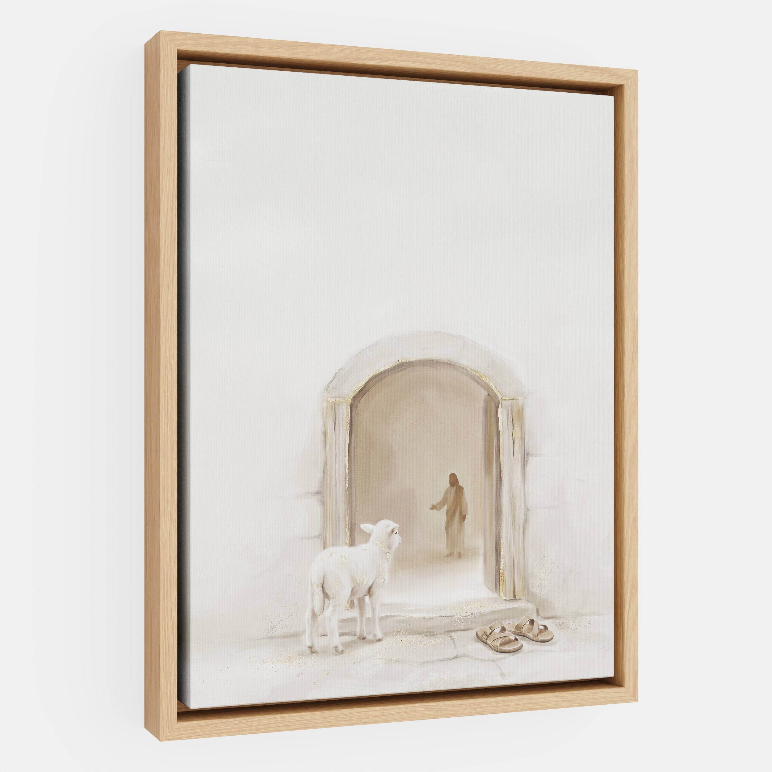 Lamb at the Threshold - Canvas