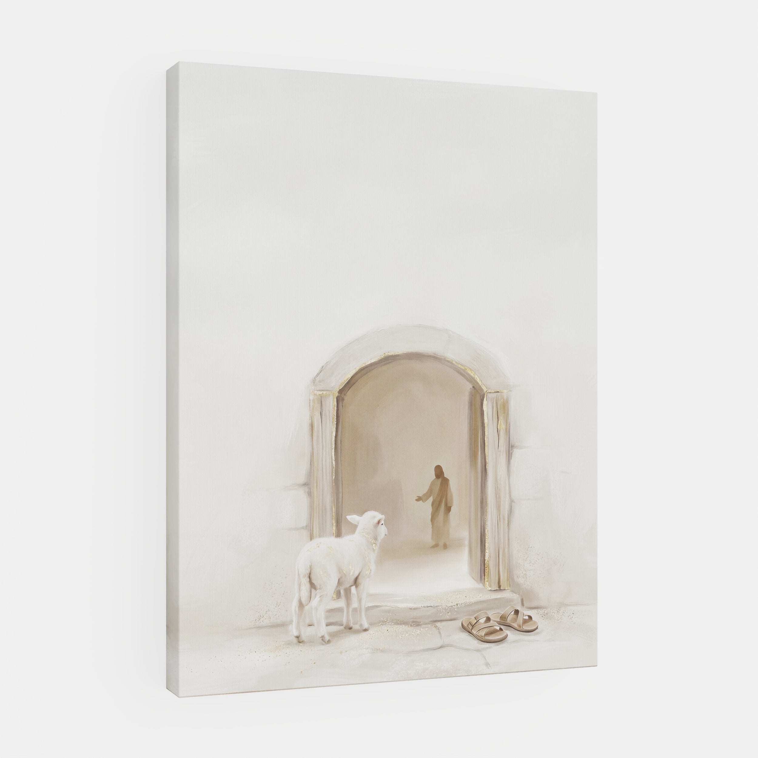 Lamb at the Threshold - Canvas