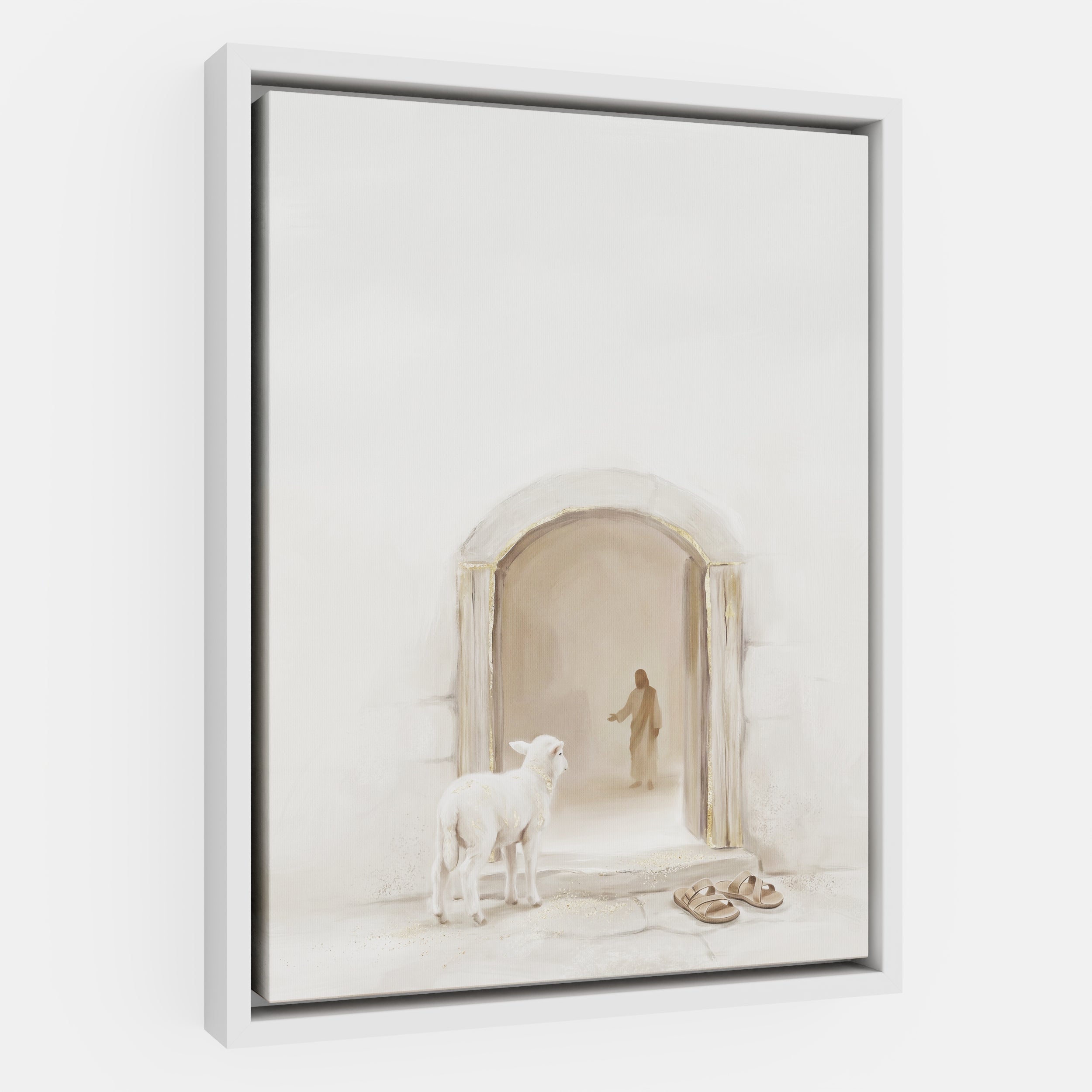 Lamb at the Threshold - Canvas