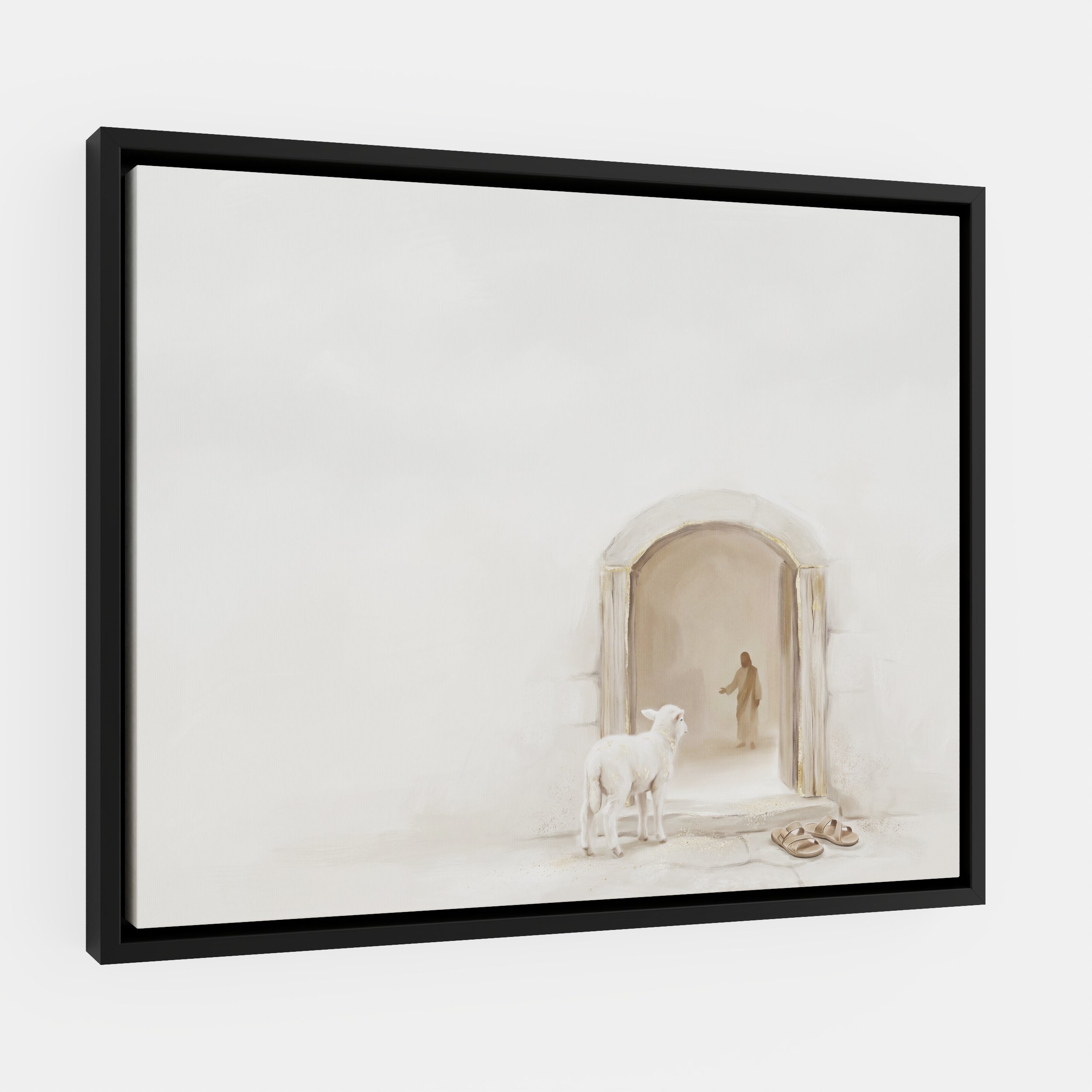 Lamb at the Threshold - Canvas