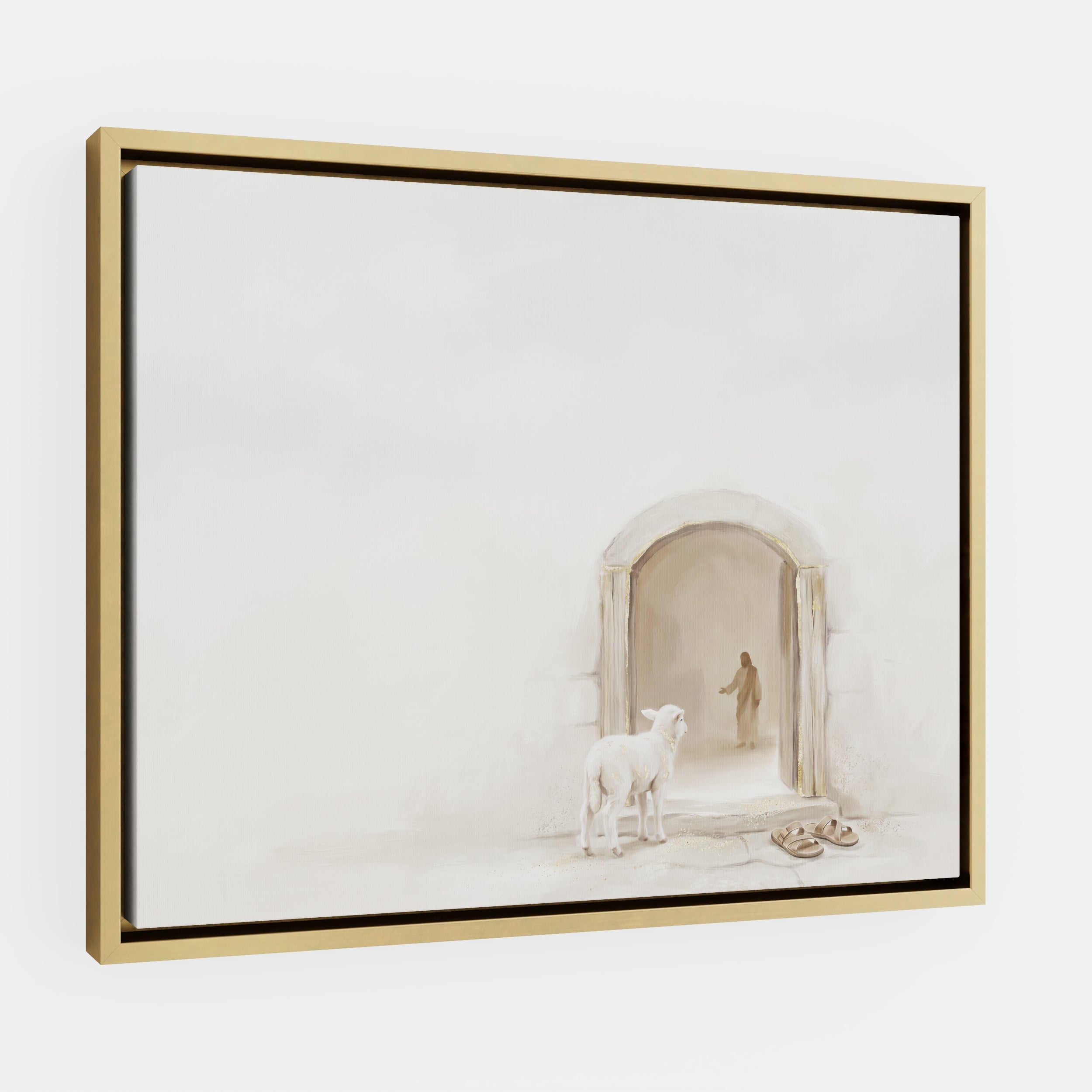Lamb at the Threshold - Canvas
