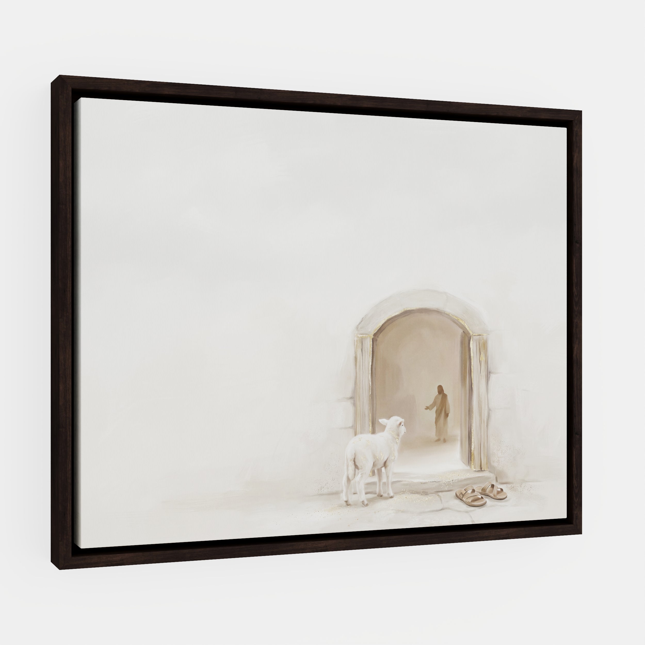 Lamb at the Threshold - Canvas
