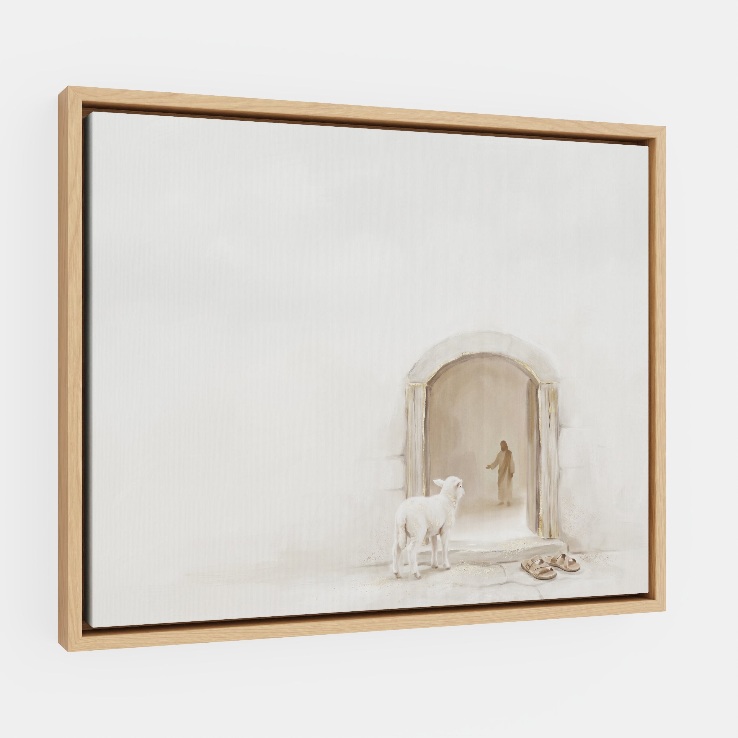 Lamb at the Threshold - Canvas