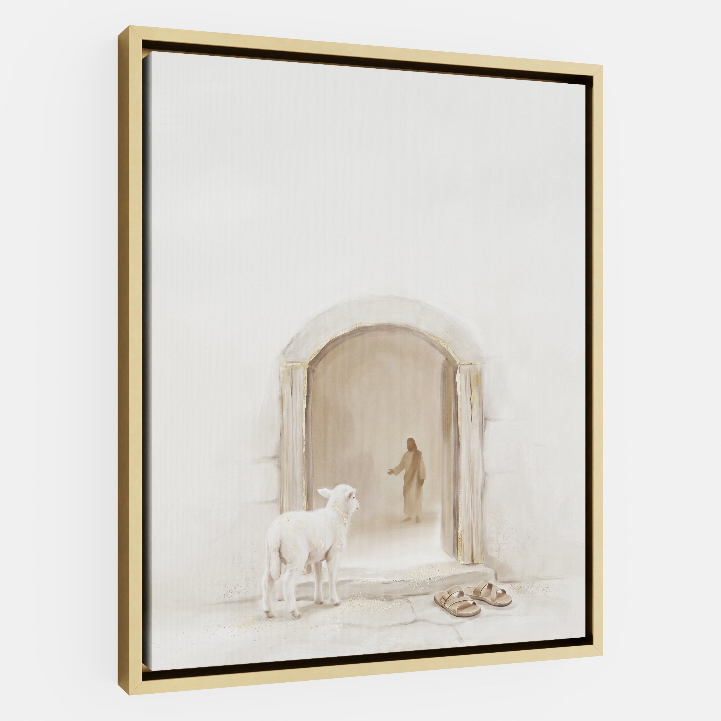 Lamb at the Threshold - Canvas