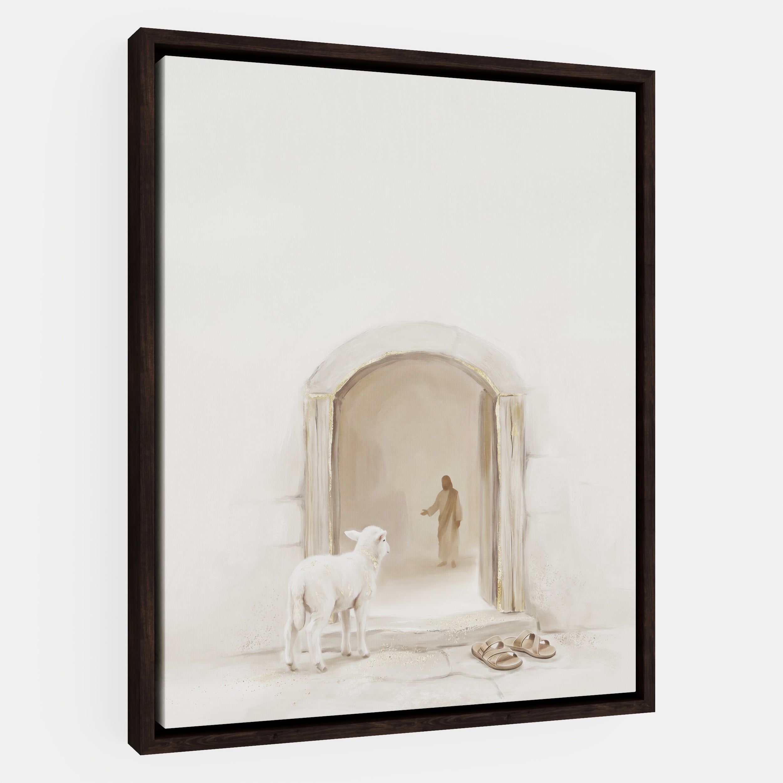 Lamb at the Threshold - Canvas