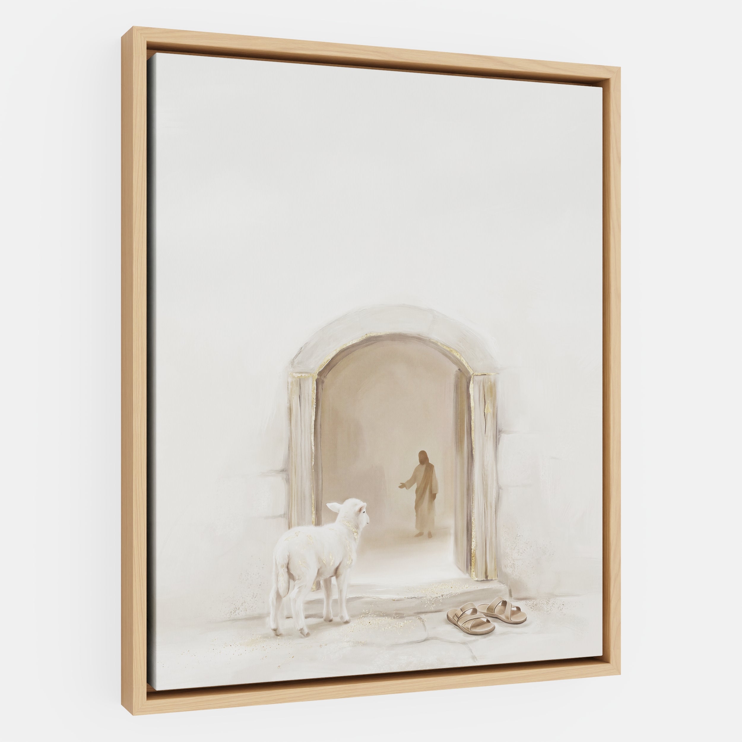 Lamb at the Threshold - Canvas