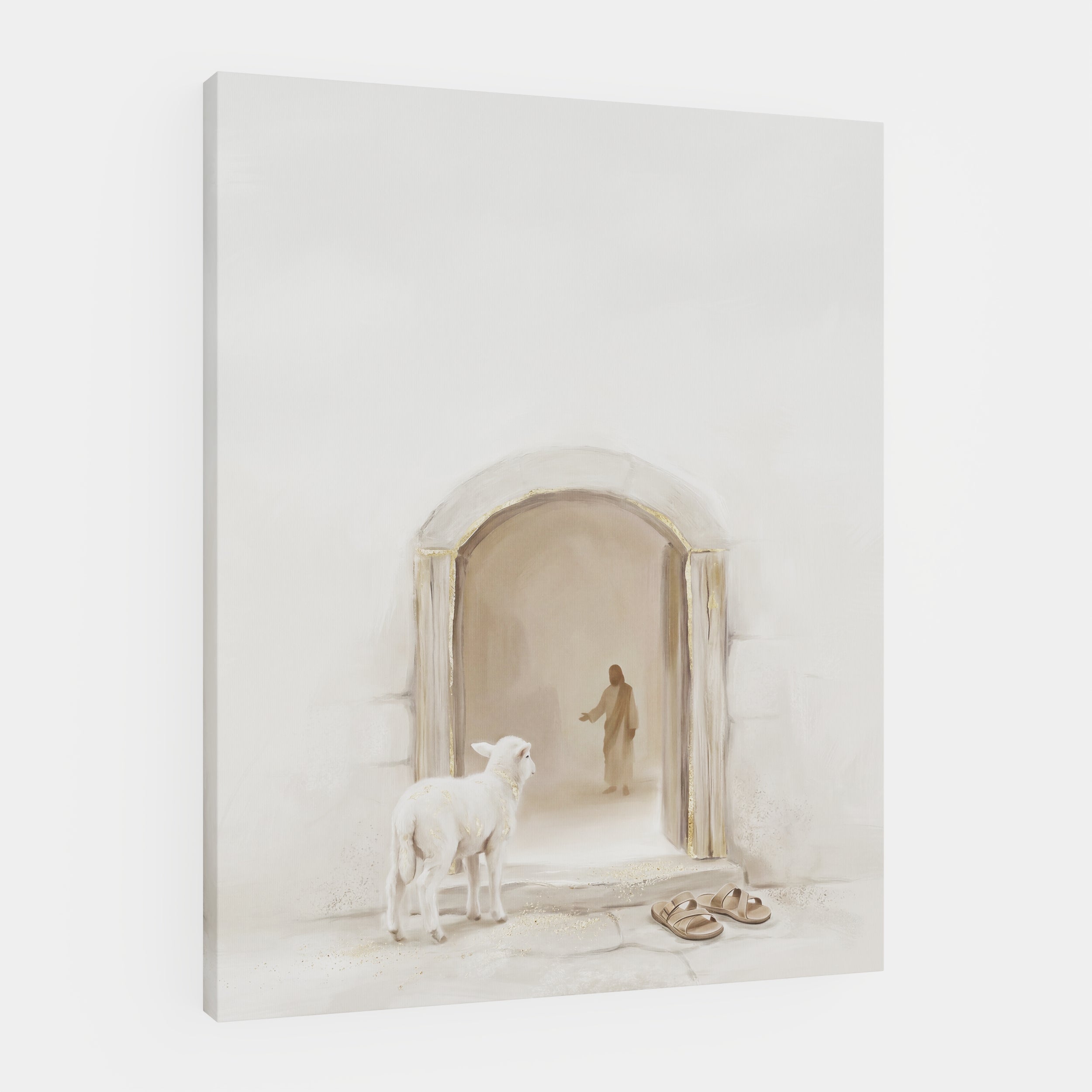 Lamb at the Threshold - Canvas