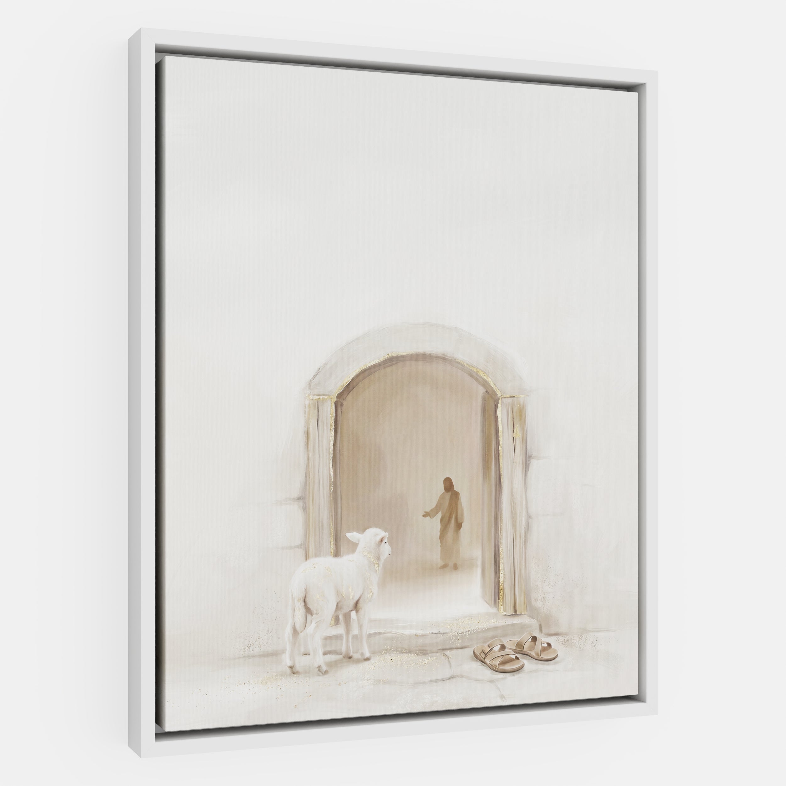 Lamb at the Threshold - Canvas