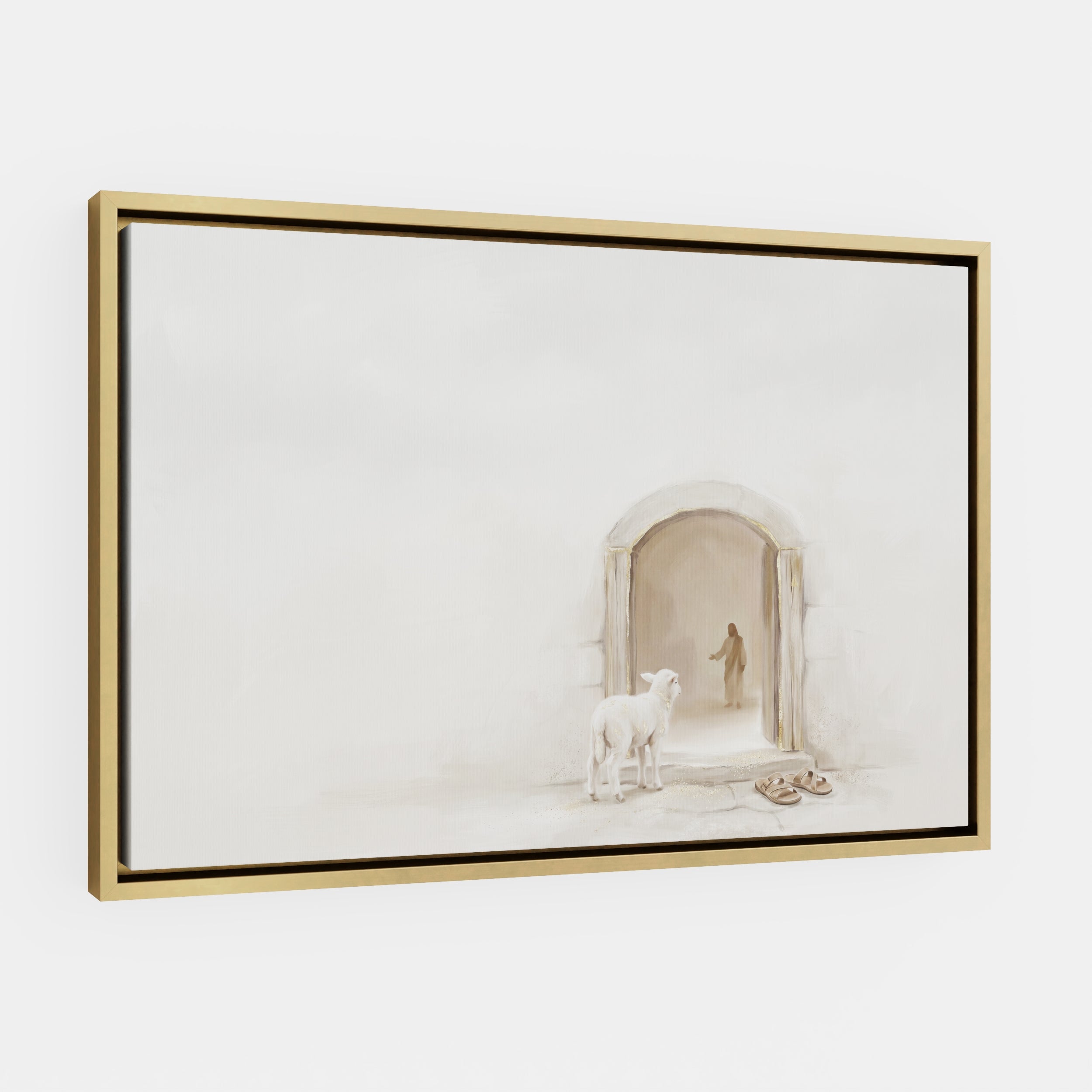 Lamb at the Threshold - Canvas