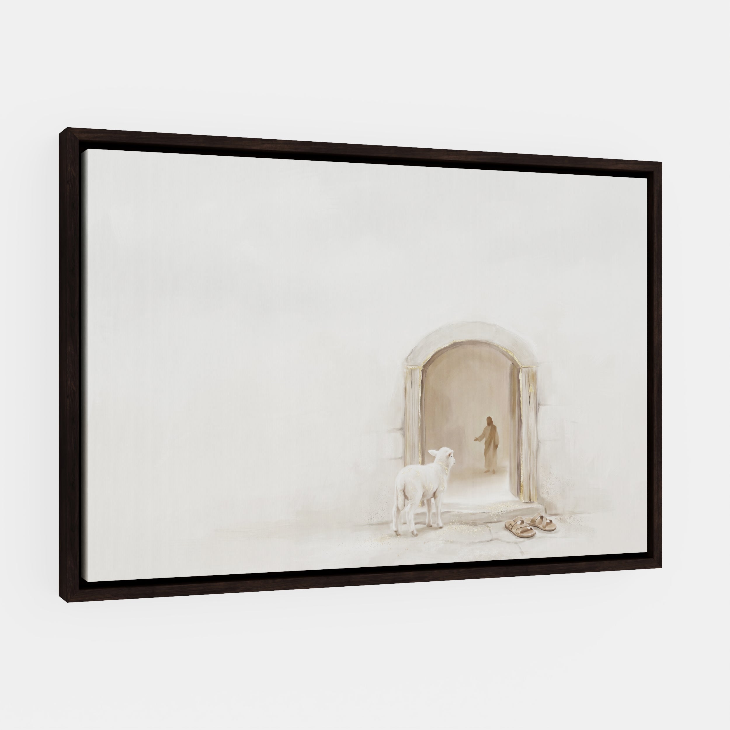 Lamb at the Threshold - Canvas