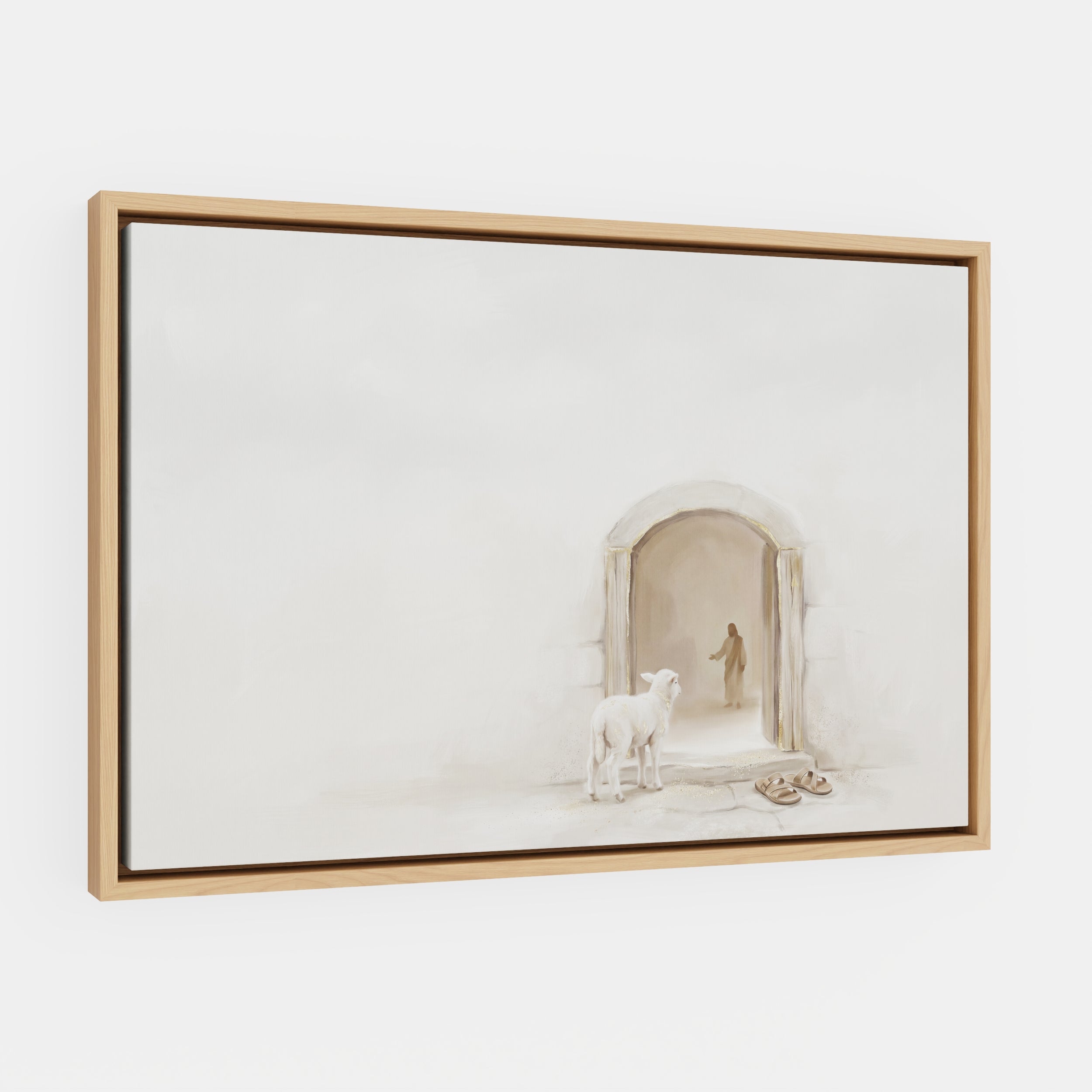 Lamb at the Threshold - Canvas