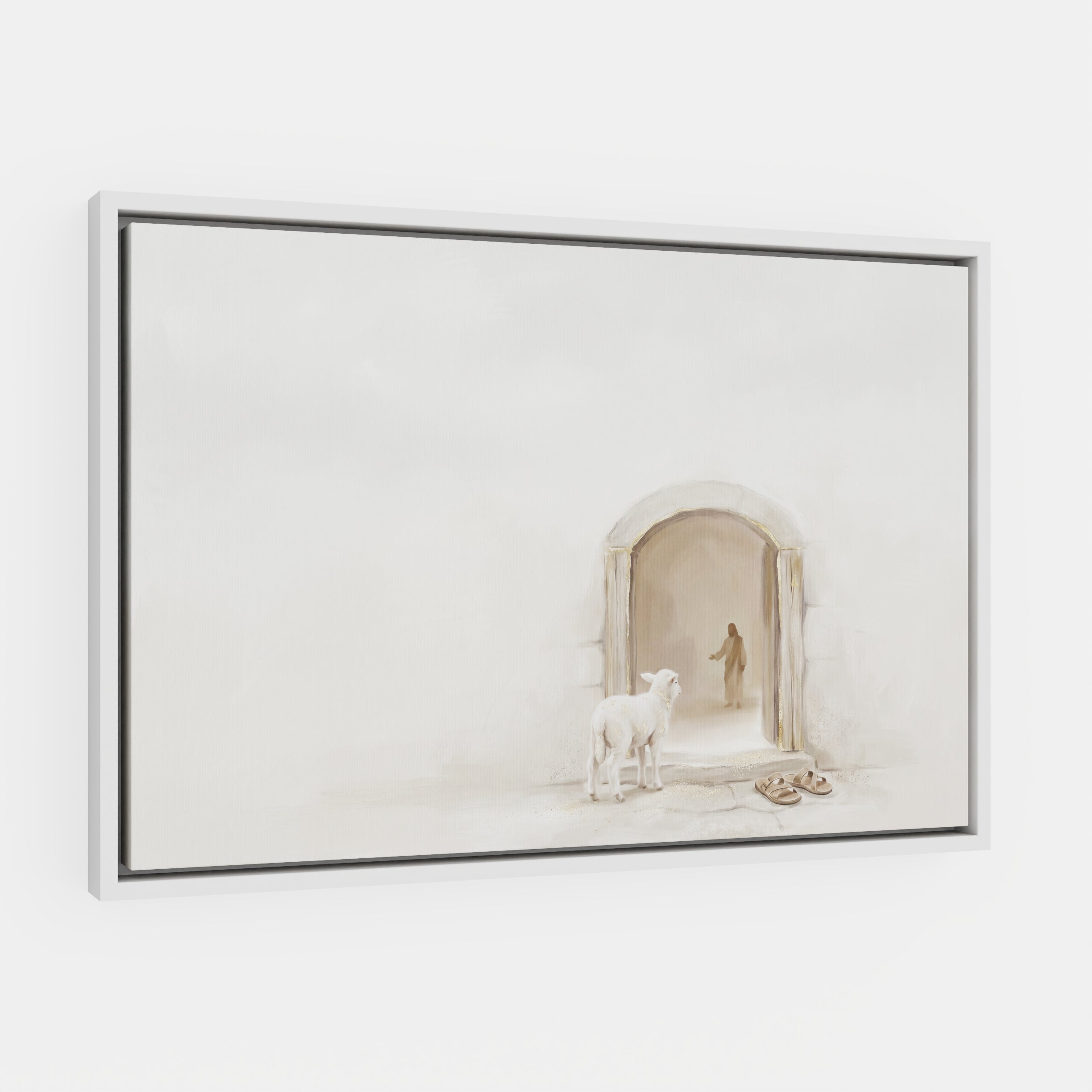 Lamb at the Threshold - Canvas