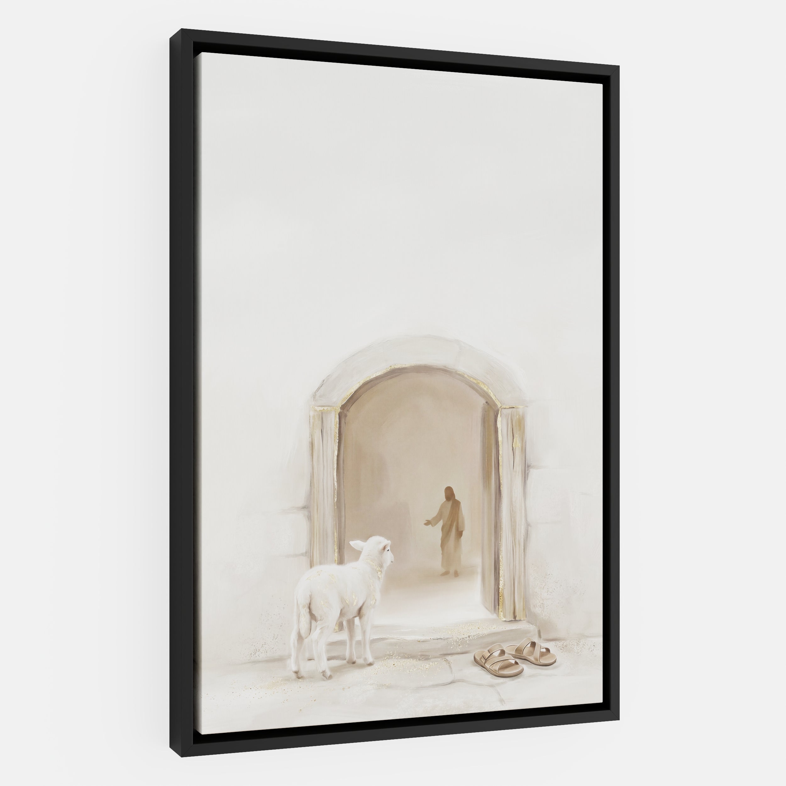 Lamb at the Threshold - Canvas