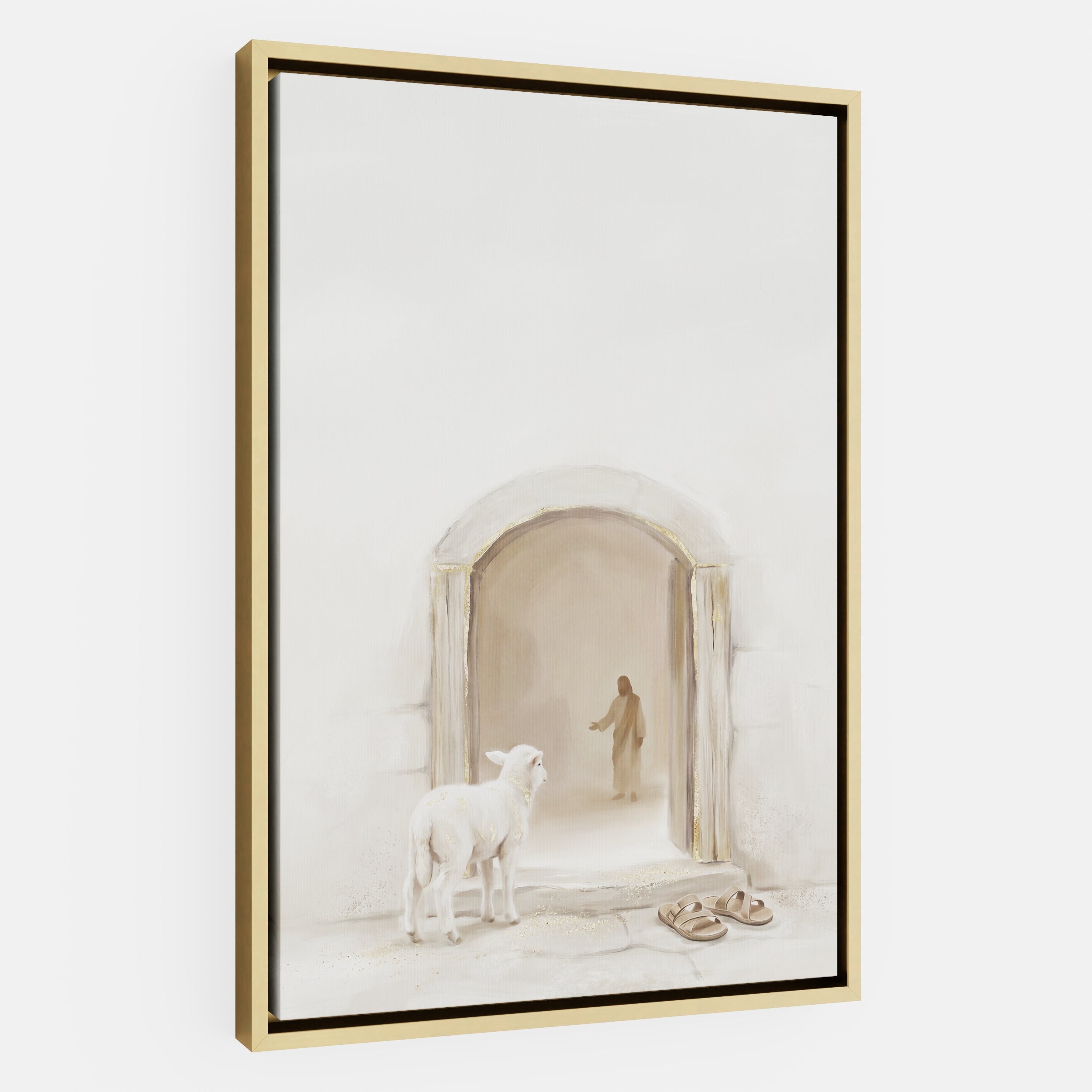 Lamb at the Threshold - Canvas