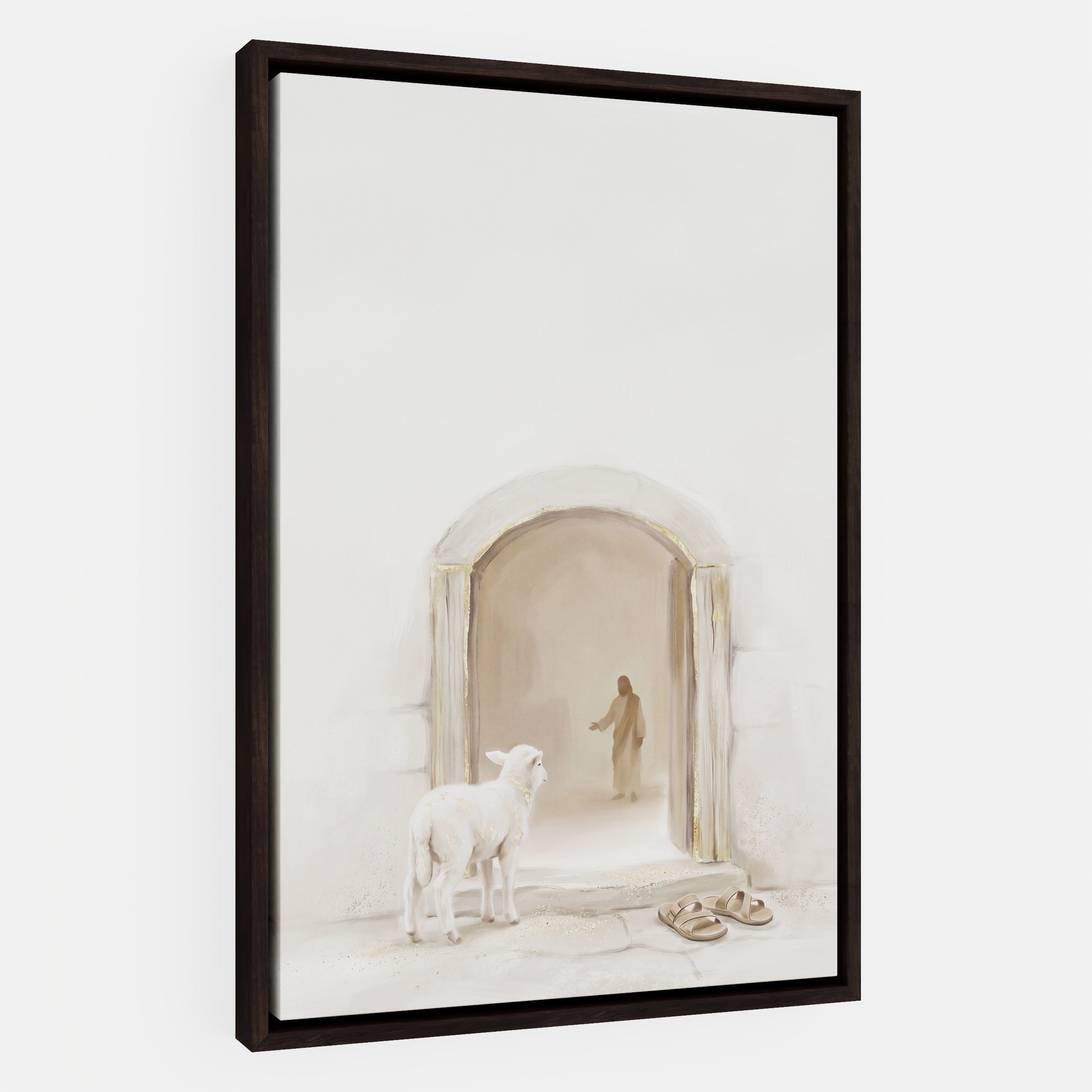 Lamb at the Threshold - Canvas