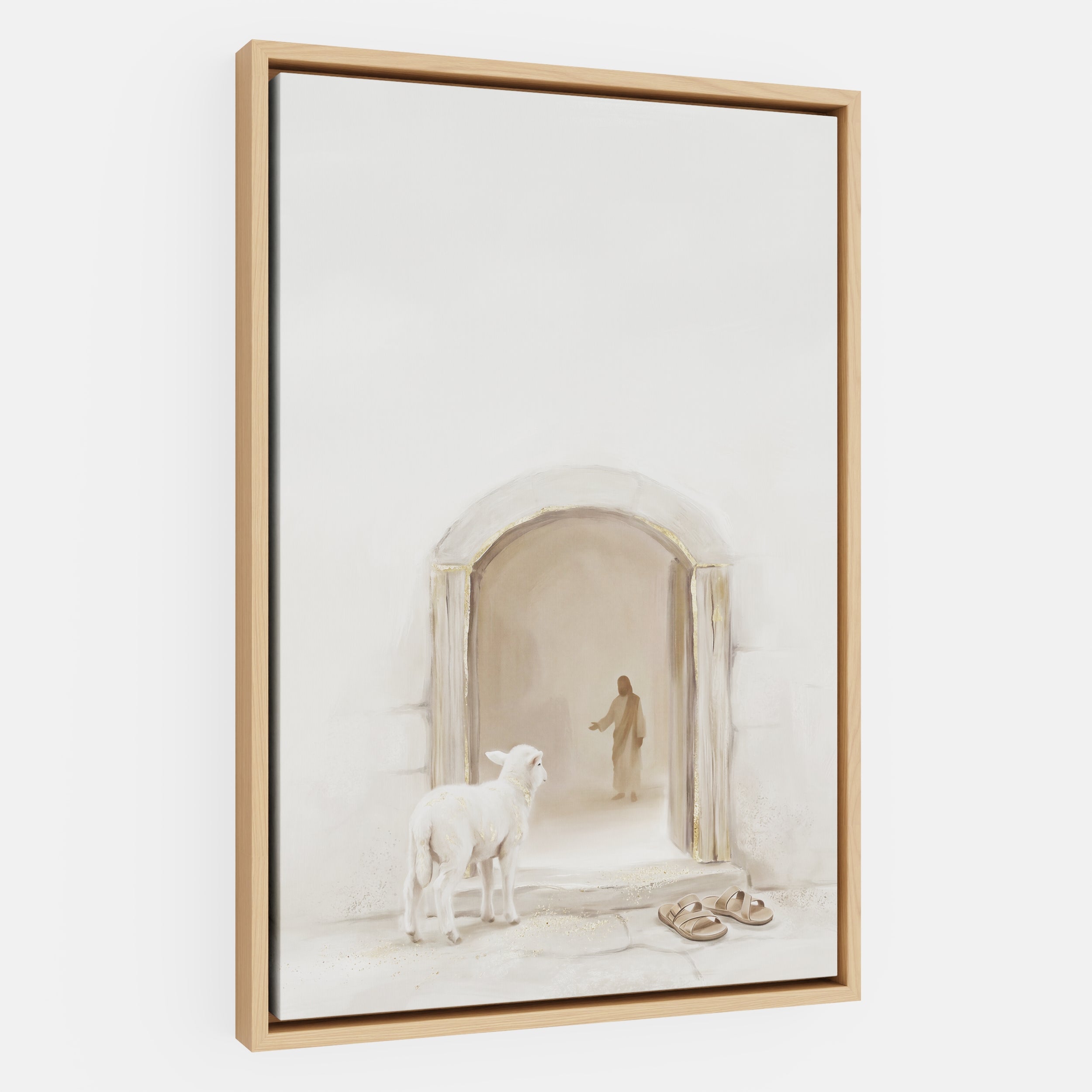 Lamb at the Threshold - Canvas
