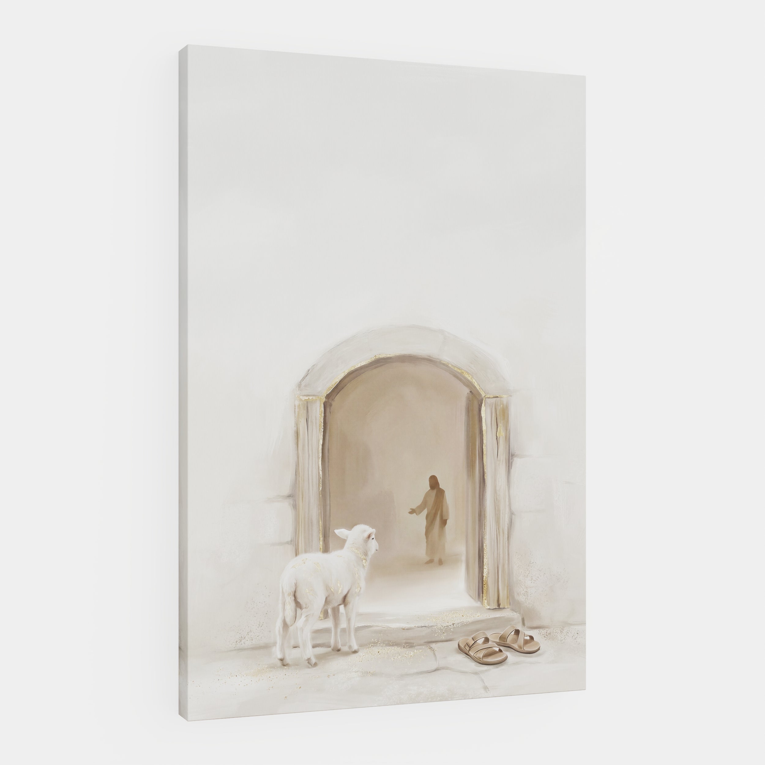 Lamb at the Threshold - Canvas