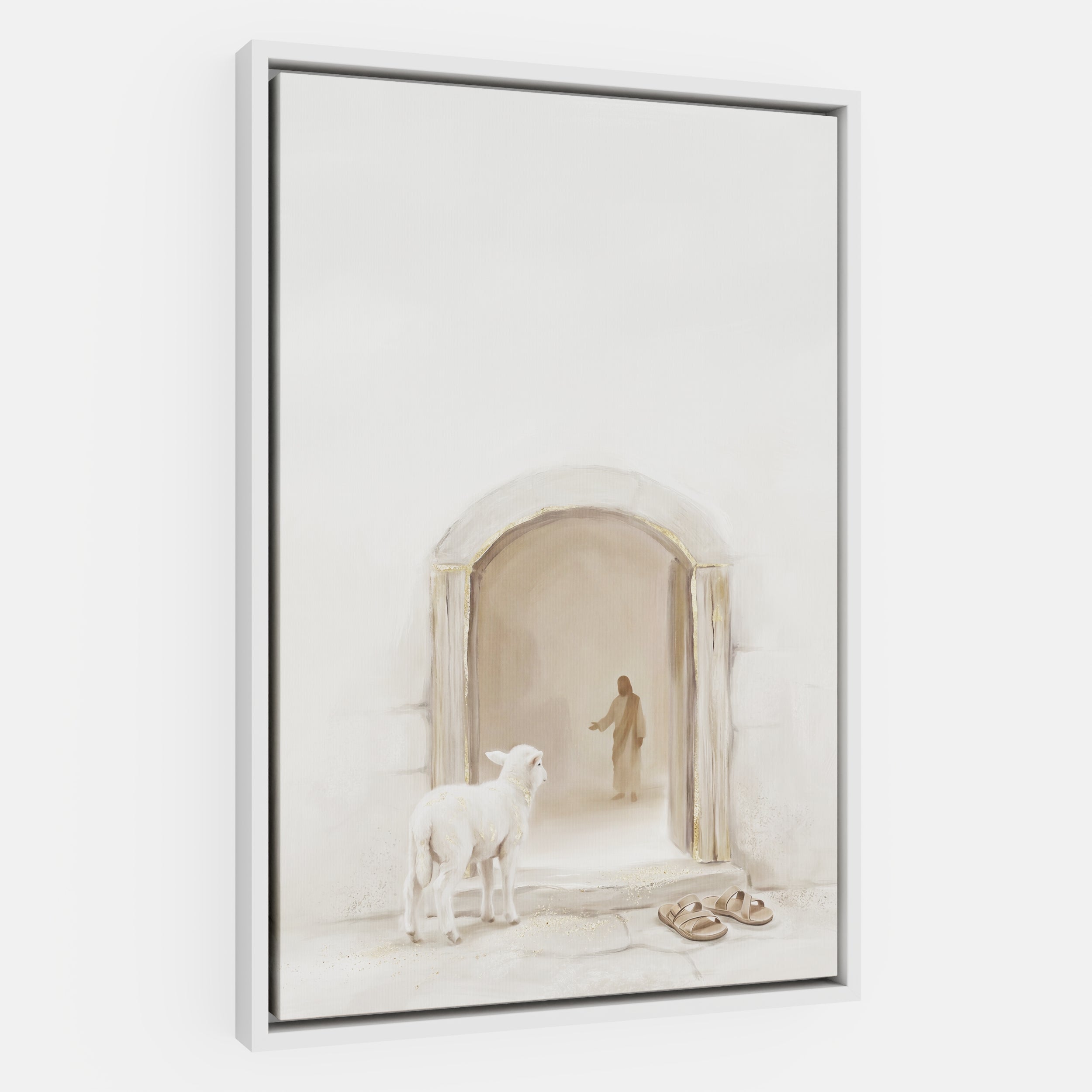 Lamb at the Threshold - Canvas
