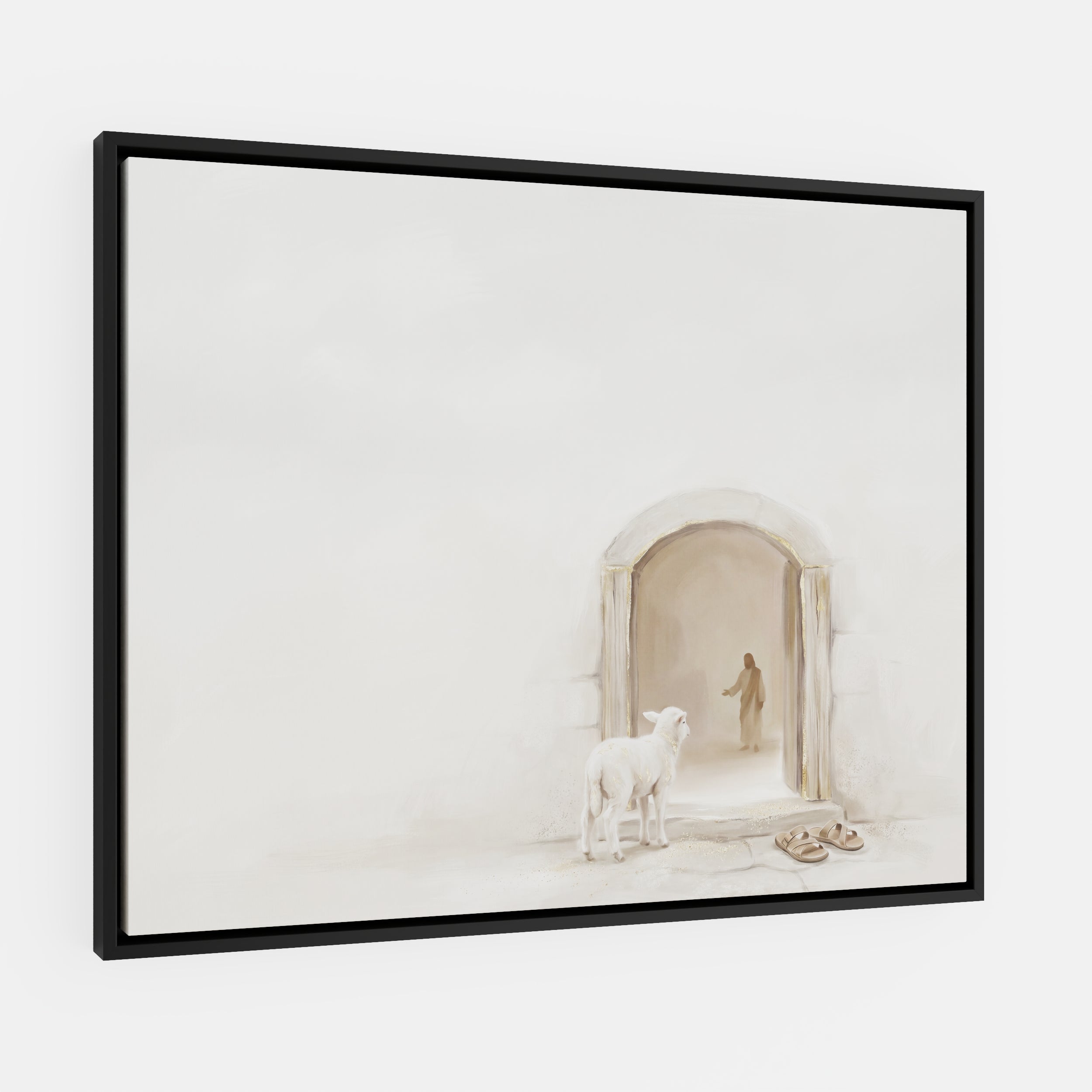 Lamb at the Threshold - Canvas