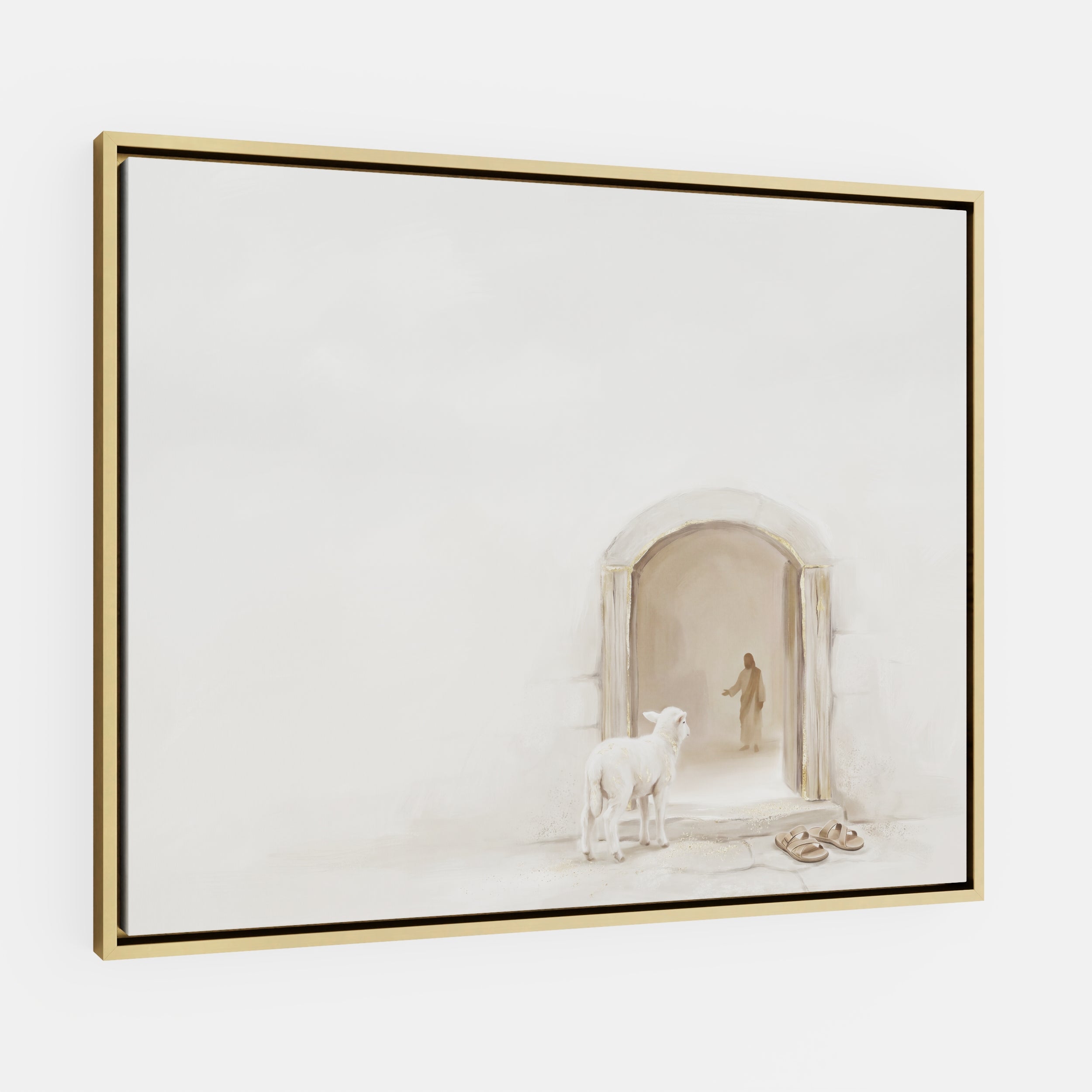 Lamb at the Threshold - Canvas