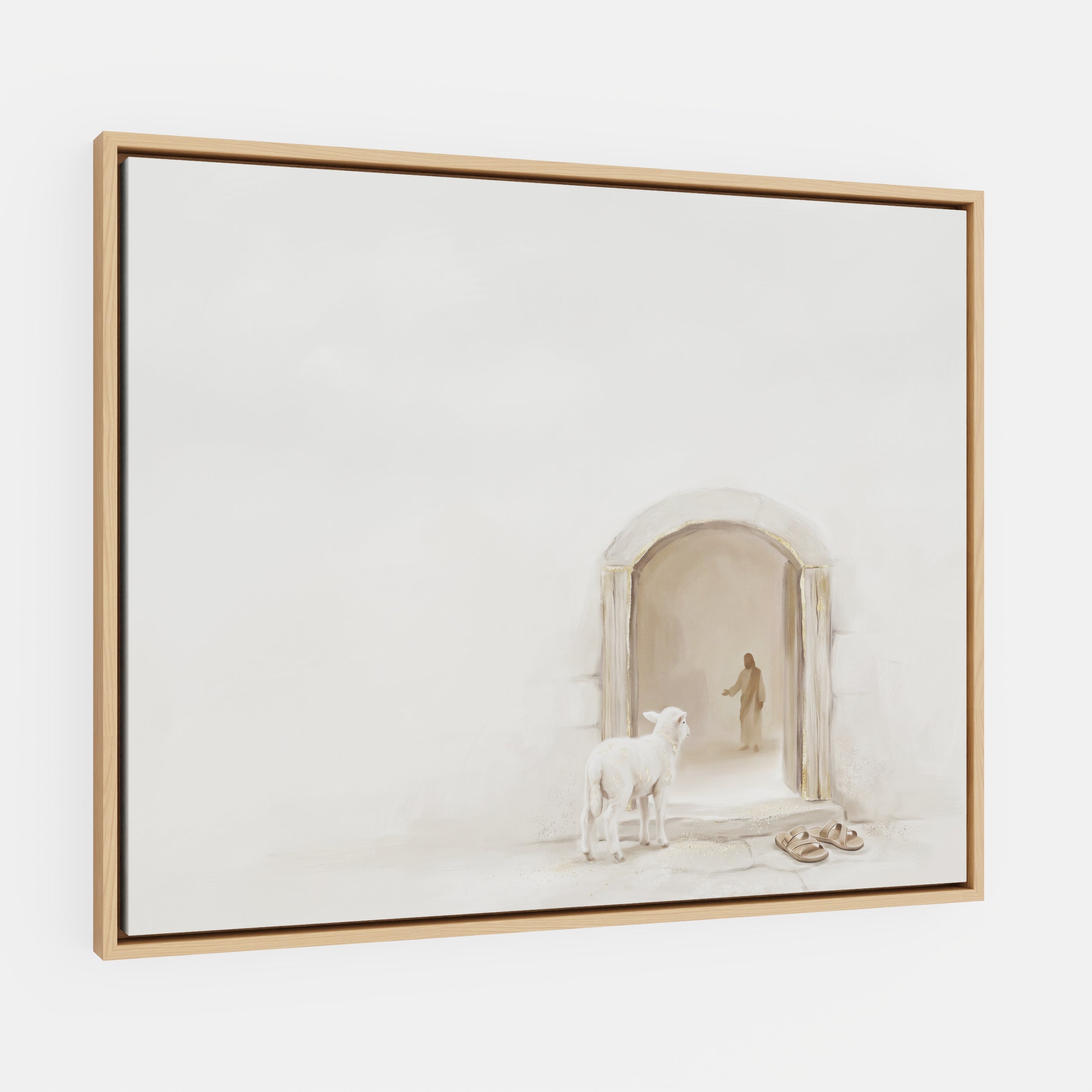 Lamb at the Threshold - Canvas
