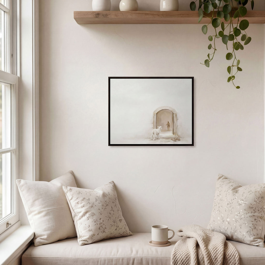 Lamb at the Threshold - Canvas