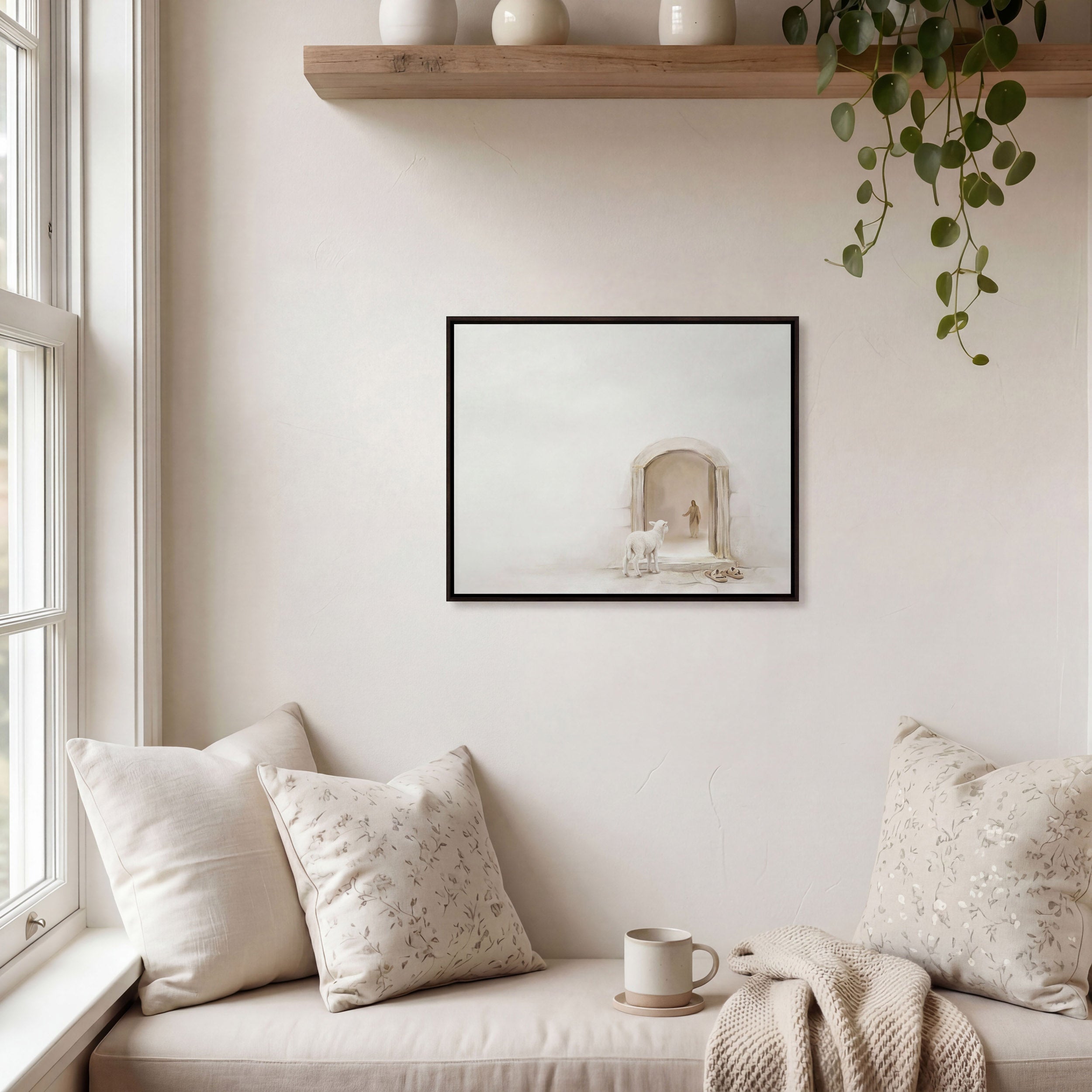 Lamb at the Threshold - Canvas