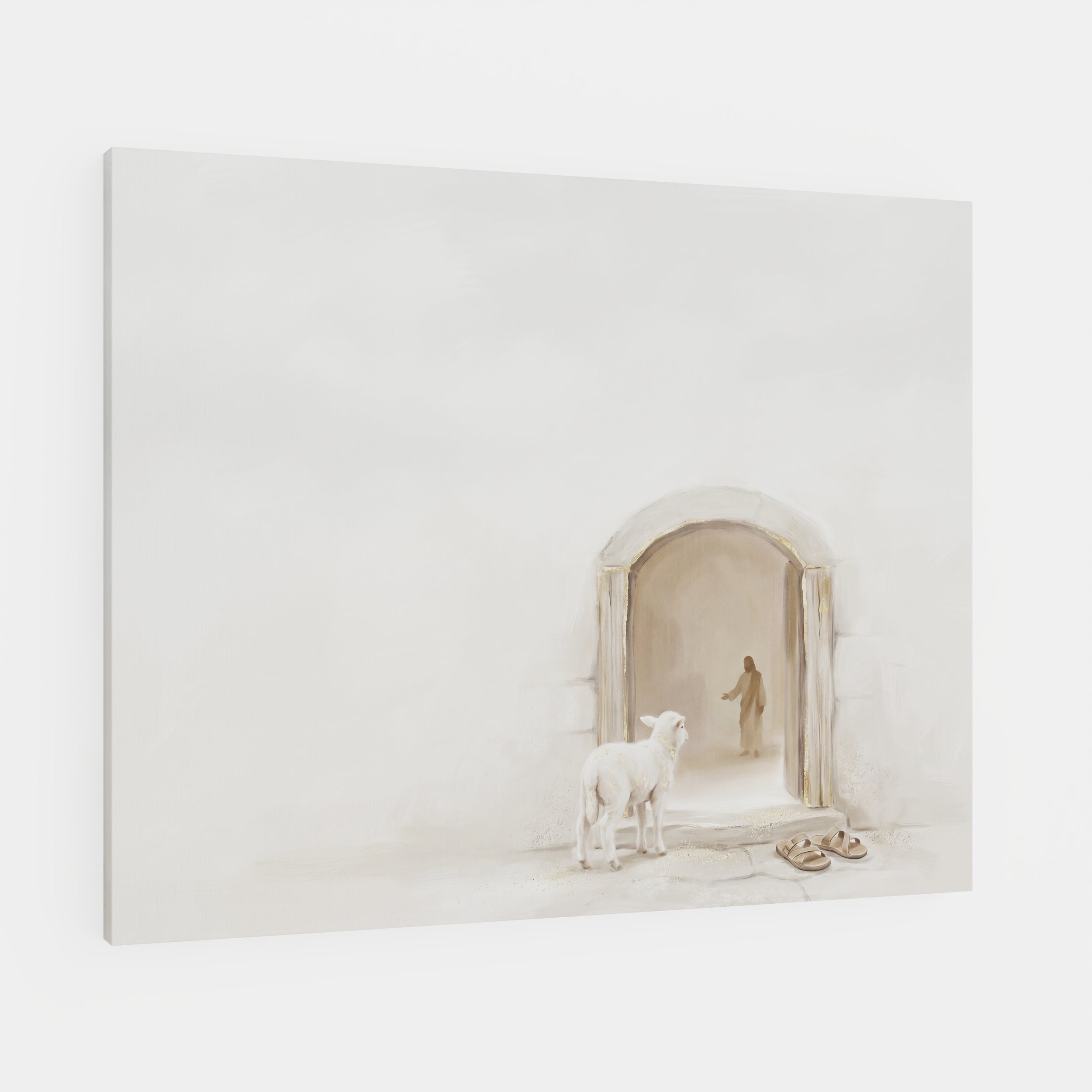 Lamb at the Threshold - Canvas