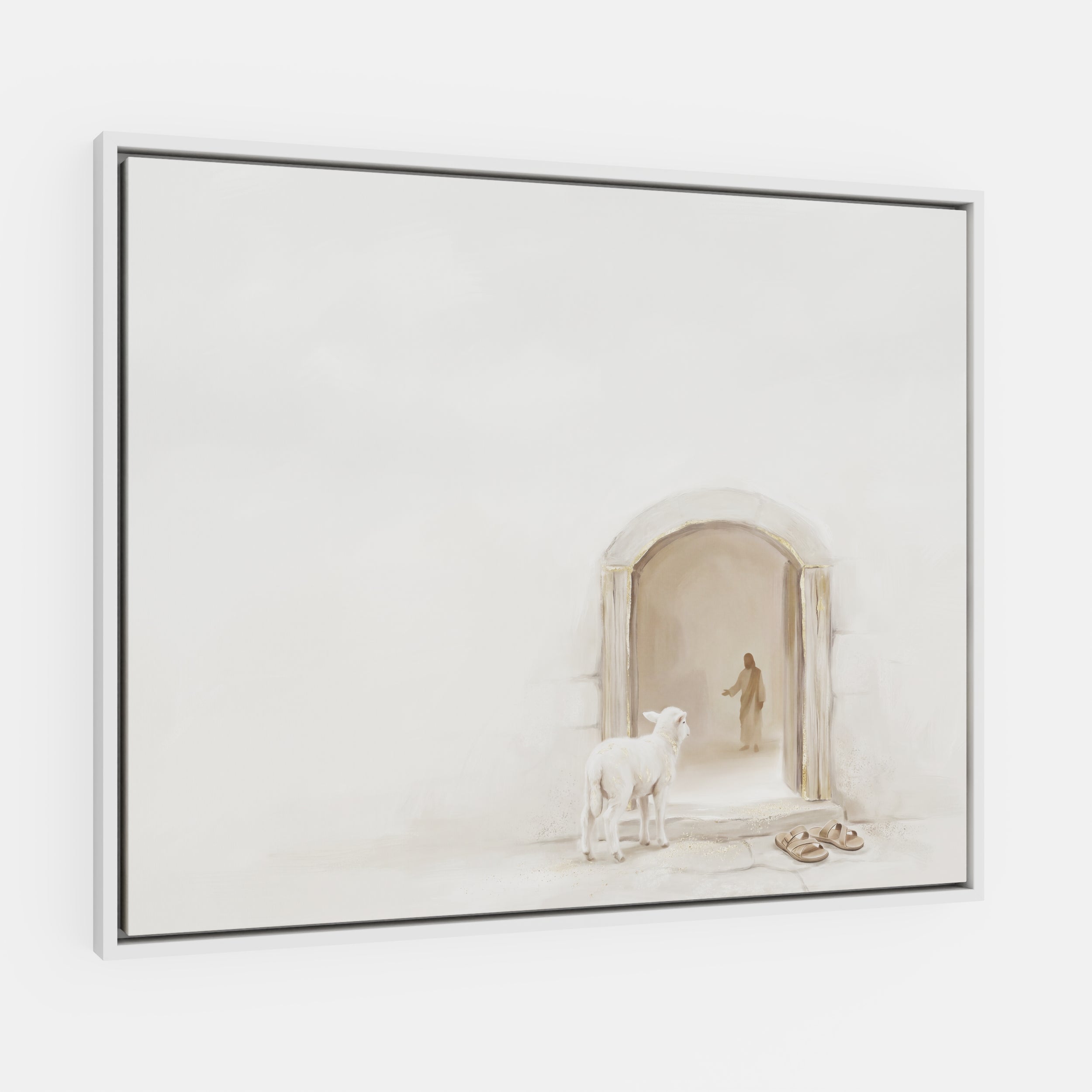 Lamb at the Threshold - Canvas