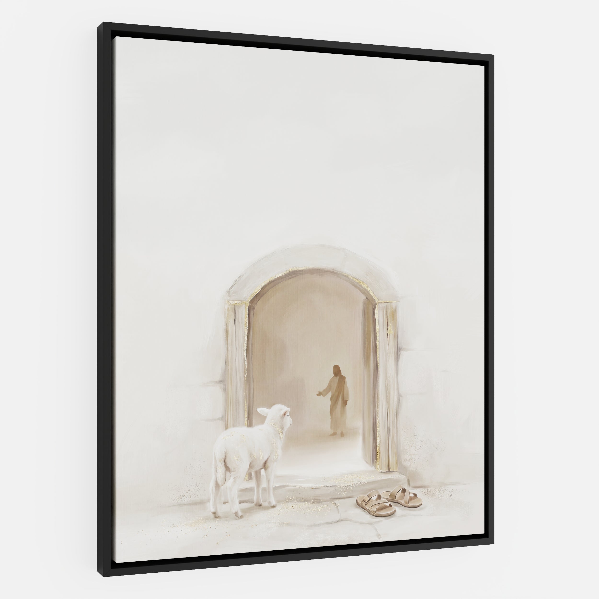 Lamb at the Threshold - Canvas